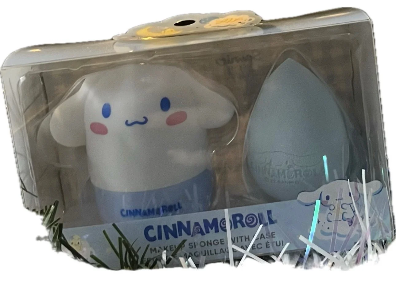 Cinnamoroll Make Up Sponge with Case