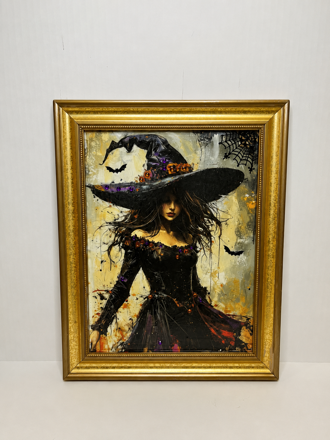 Witchy Sisters Gold Frame