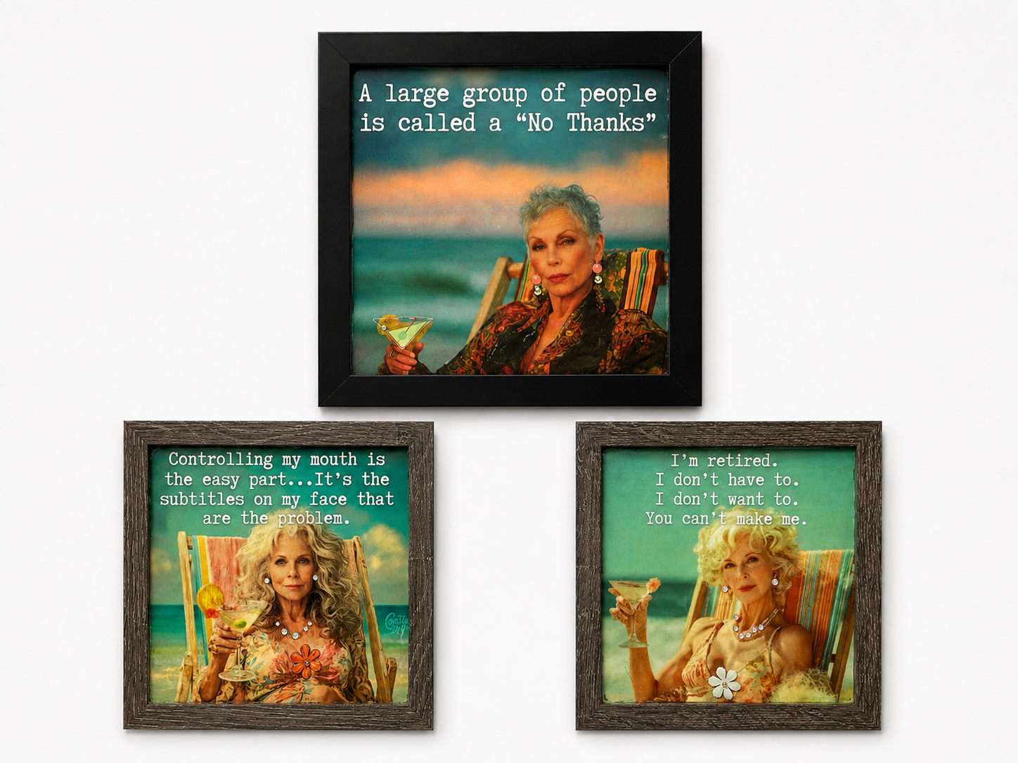 Honest Truth Wood Frame