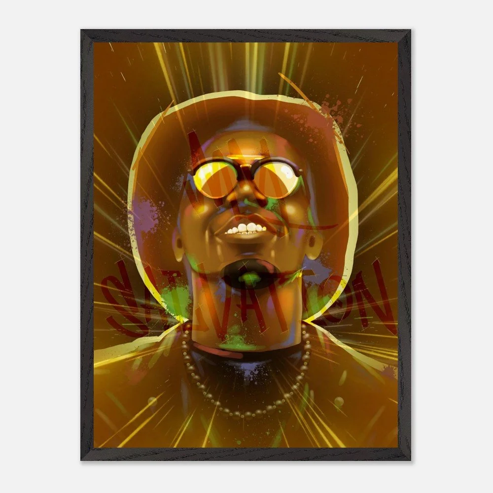 My Salvation - Premium Wooden Framed Poster