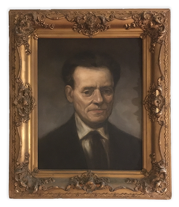 Portrait of Our Gallery Founder by André Gisson, 1950s