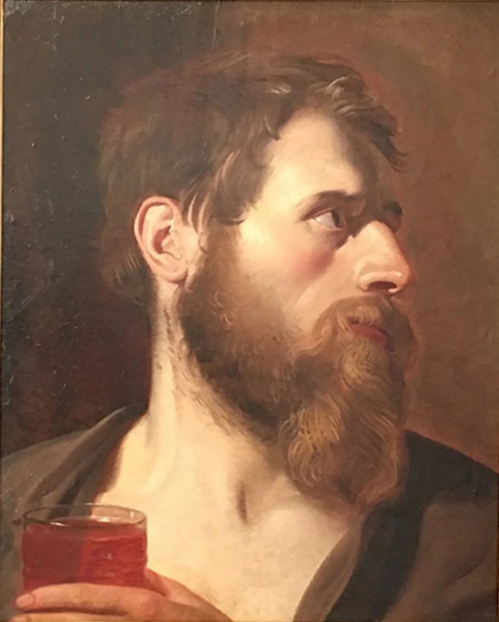 JACOB VAN OOST TRONIE HEAD STUDY FOR THE ADORATION