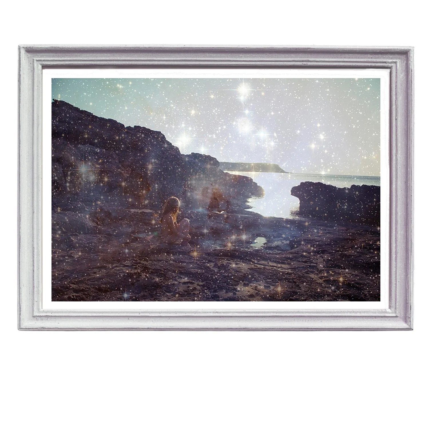 ANOUSKA BECKWITH DO NOT BE LONELY SIGNED ORIGINAL PRINT