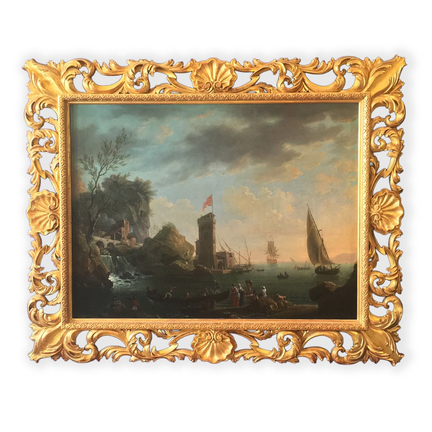 THOMAS PATCH (1725-1782), AN ITALIAN SEAPORT, 1749