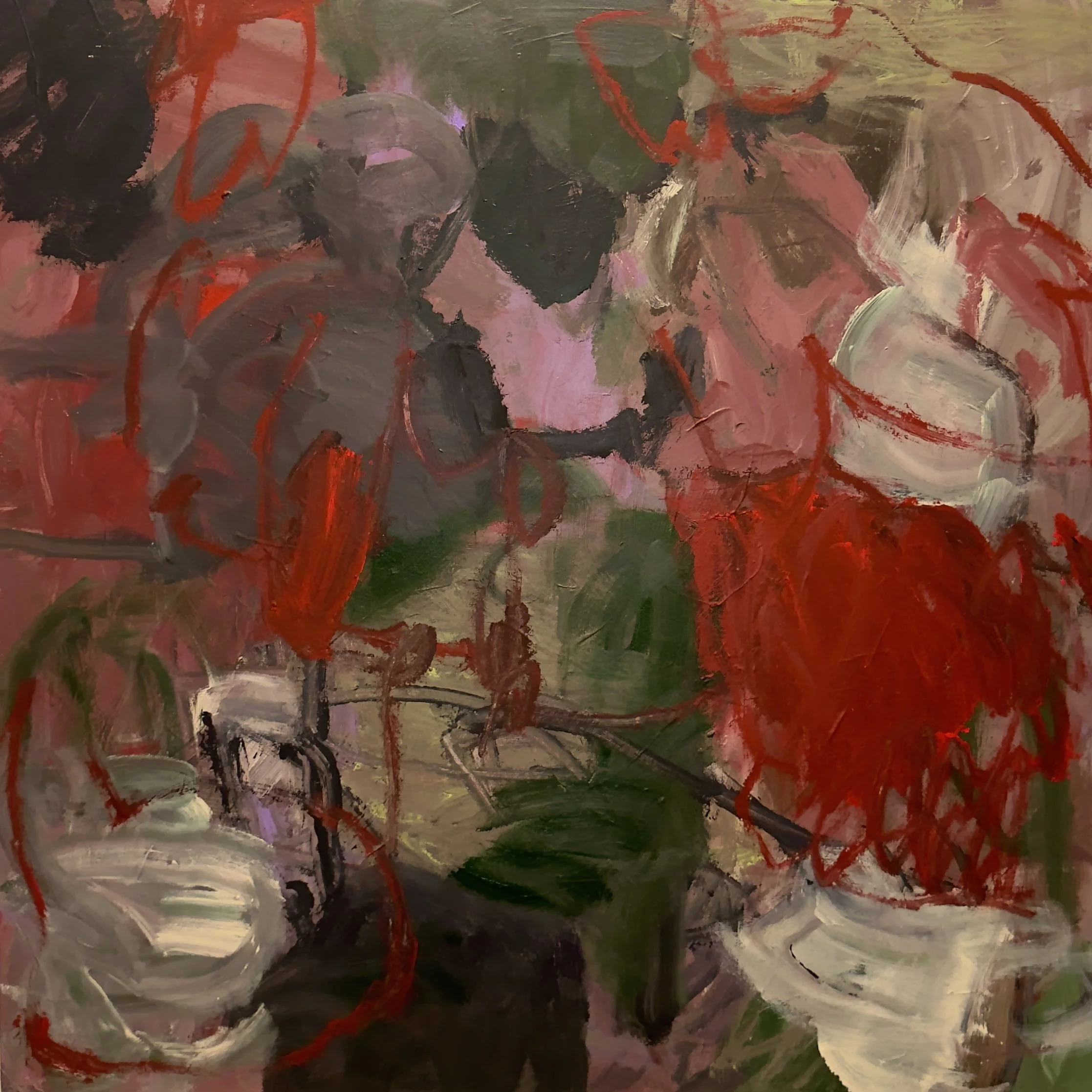 Soil and blood, 2025
Original acrylic on canvas
36 x 36 in