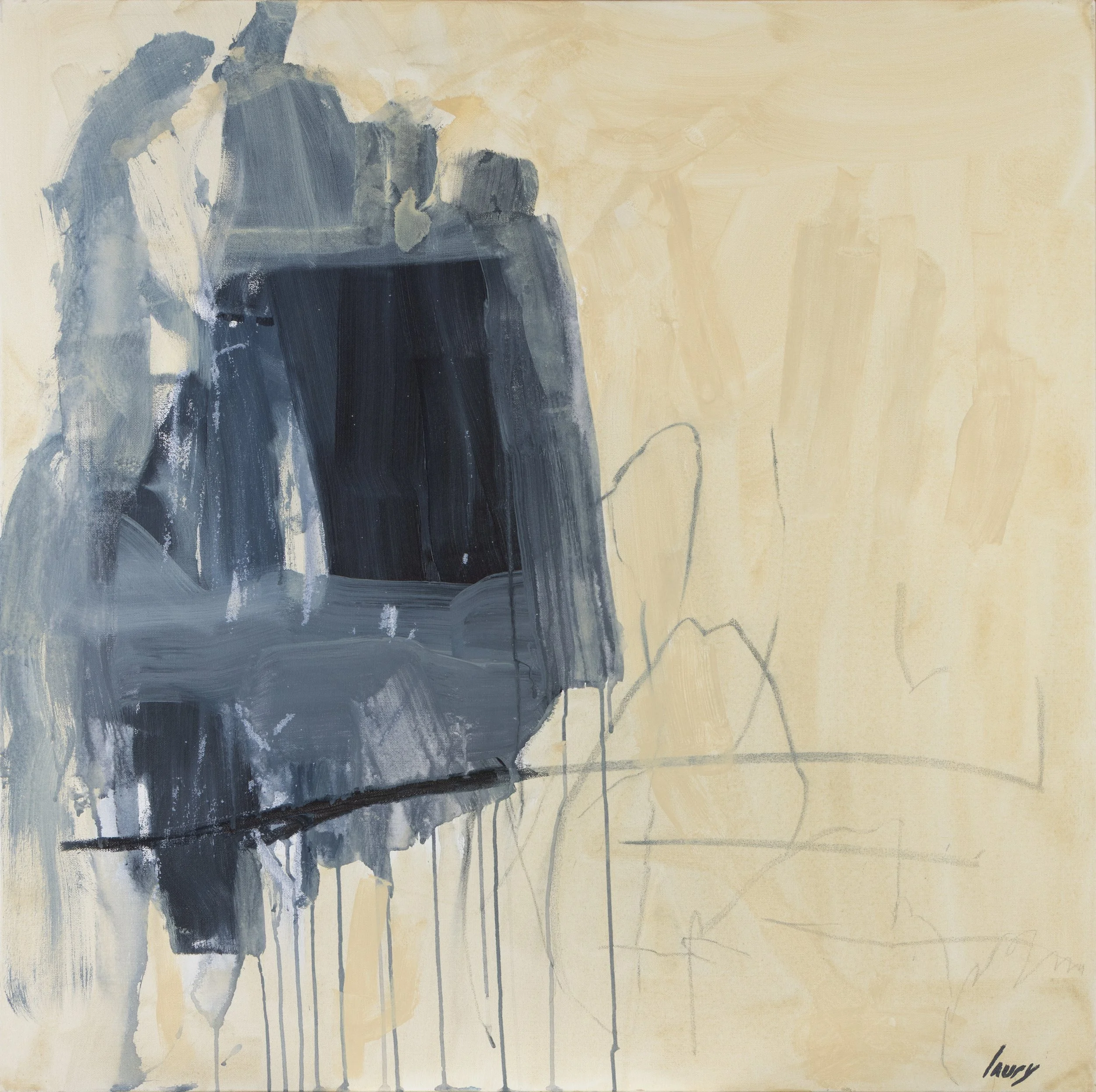 Becoming, 2025
Original acrylic and charcoal on canvas
36 x 36 in
$1560