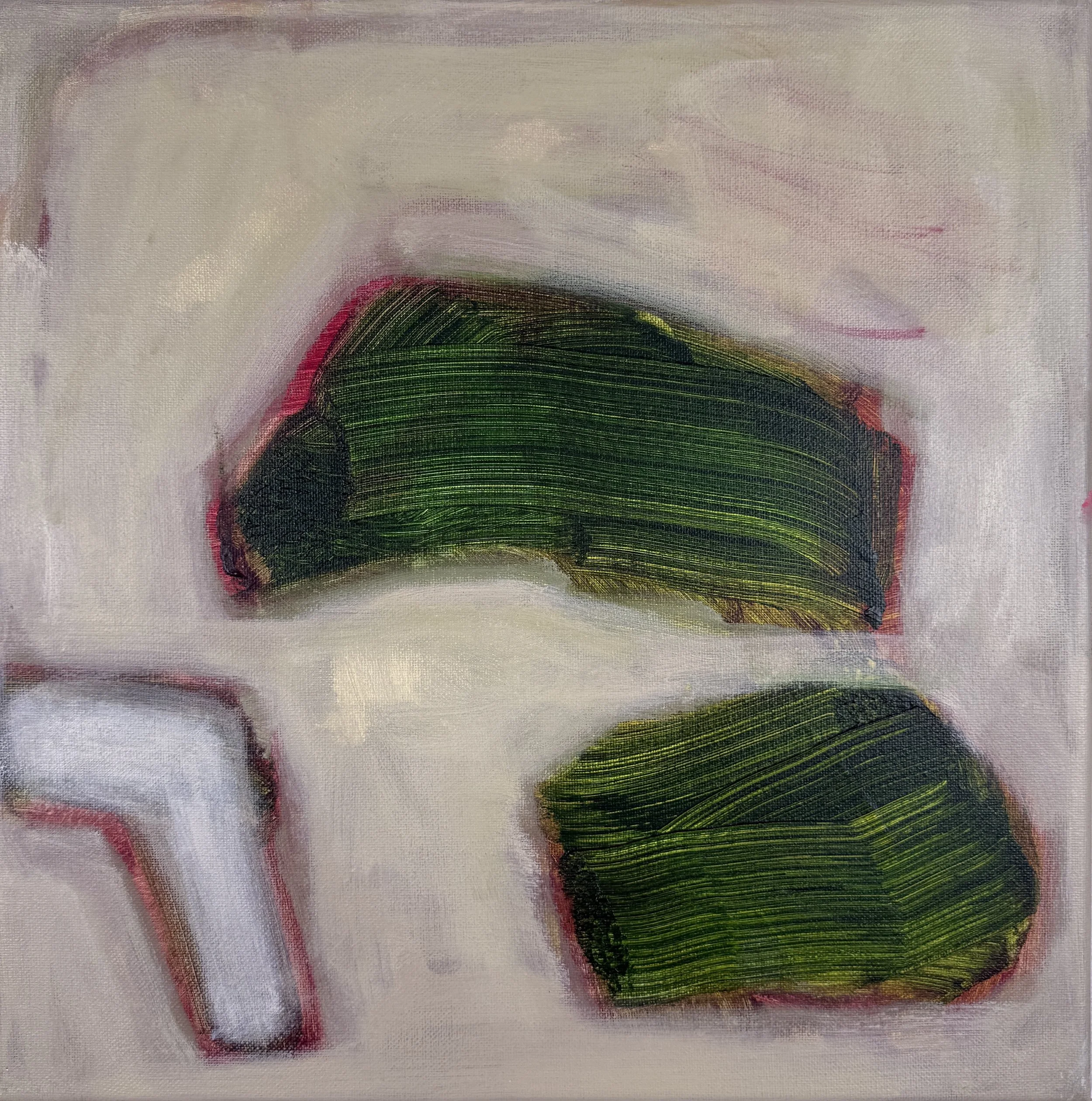 Unshaped, 2025
Original acrylic on canvas
12 x 12 in