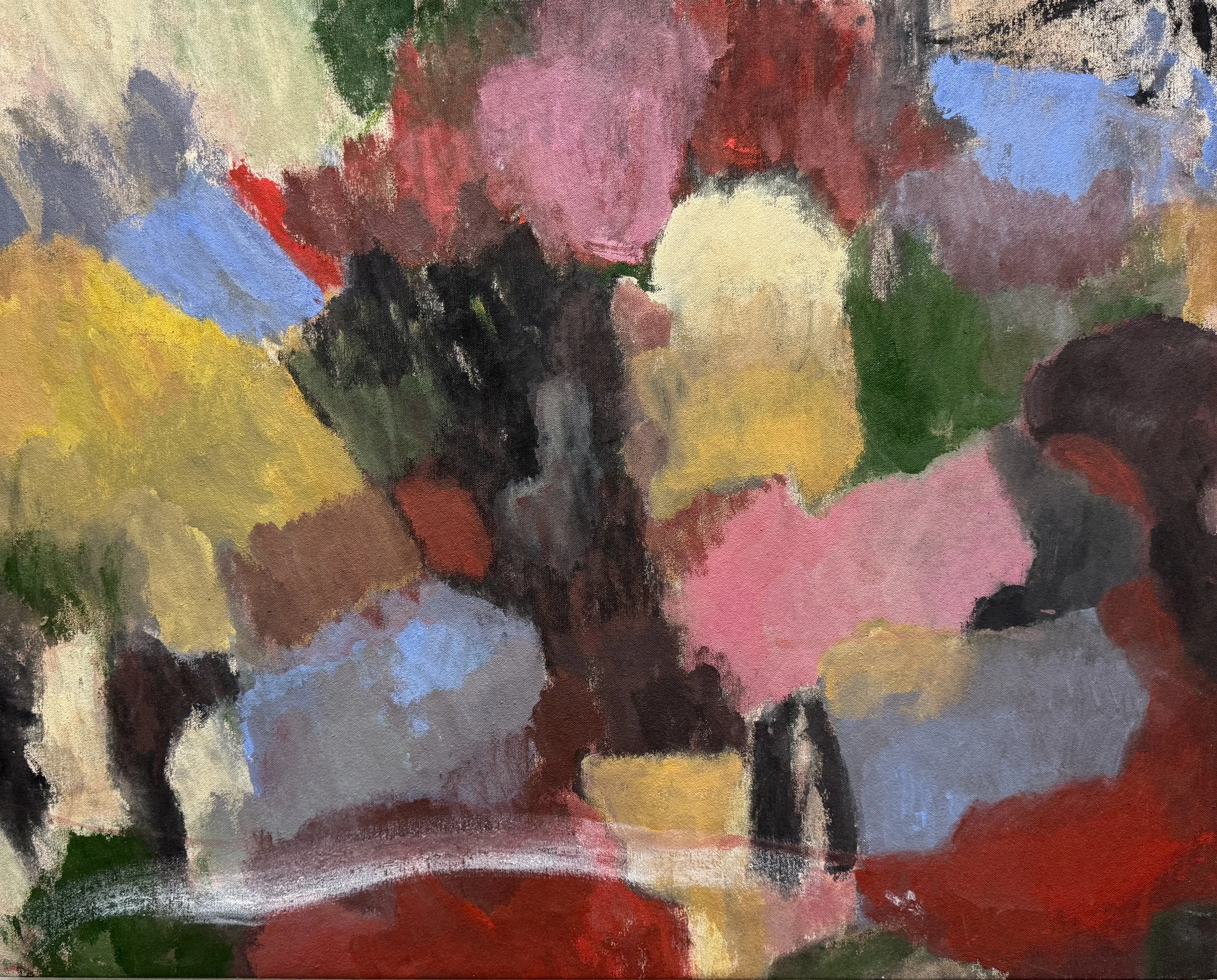 12:58 am regrets, 2025
Original acrylic on canvas
30 x 26 in