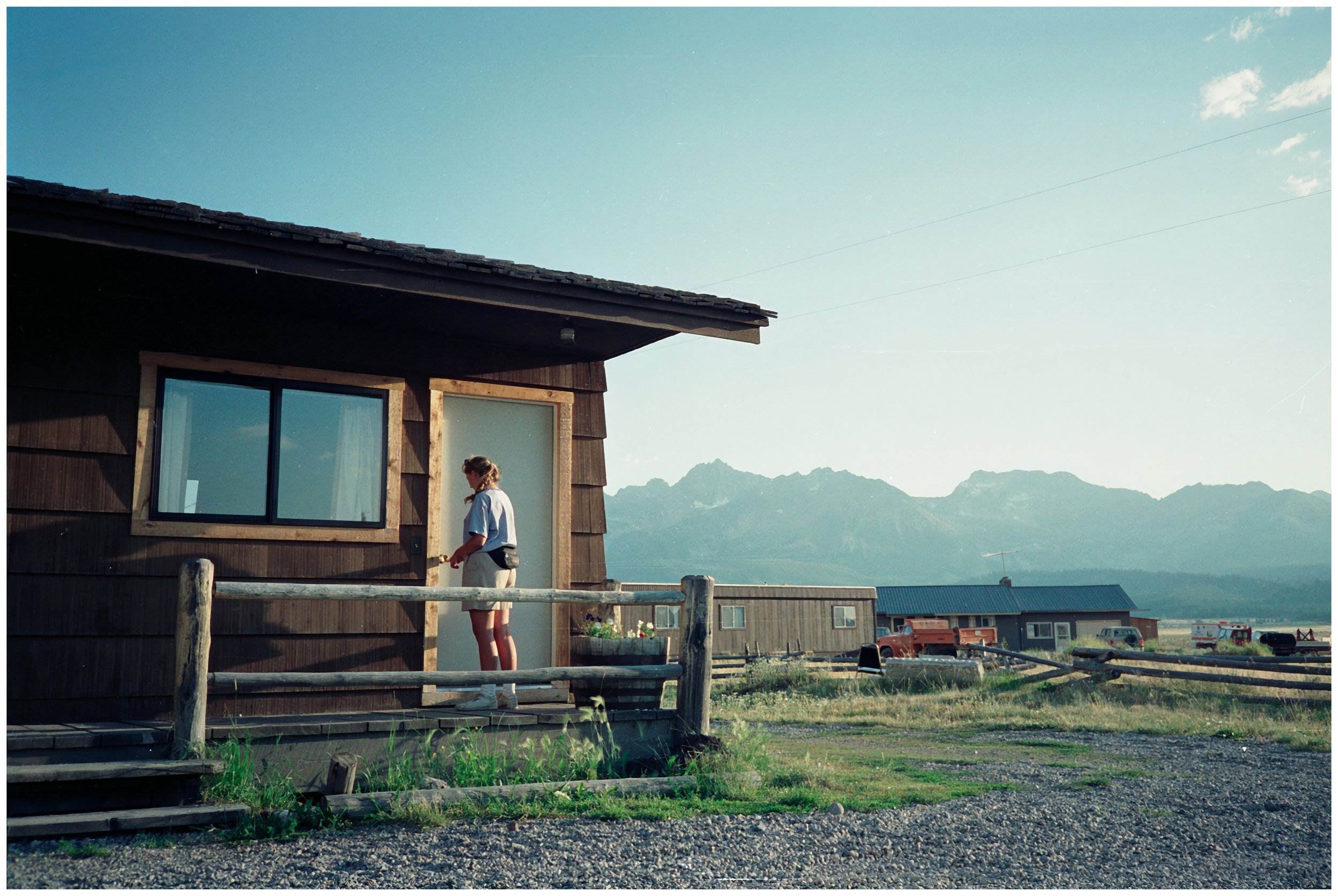 Day 31: Springing for a $40 hotel room at the Sawtooth Hotel in Stanley, Idaho. We ended staying here for another night. Our third zero day and a well-needed rest. (click image for geotag.)