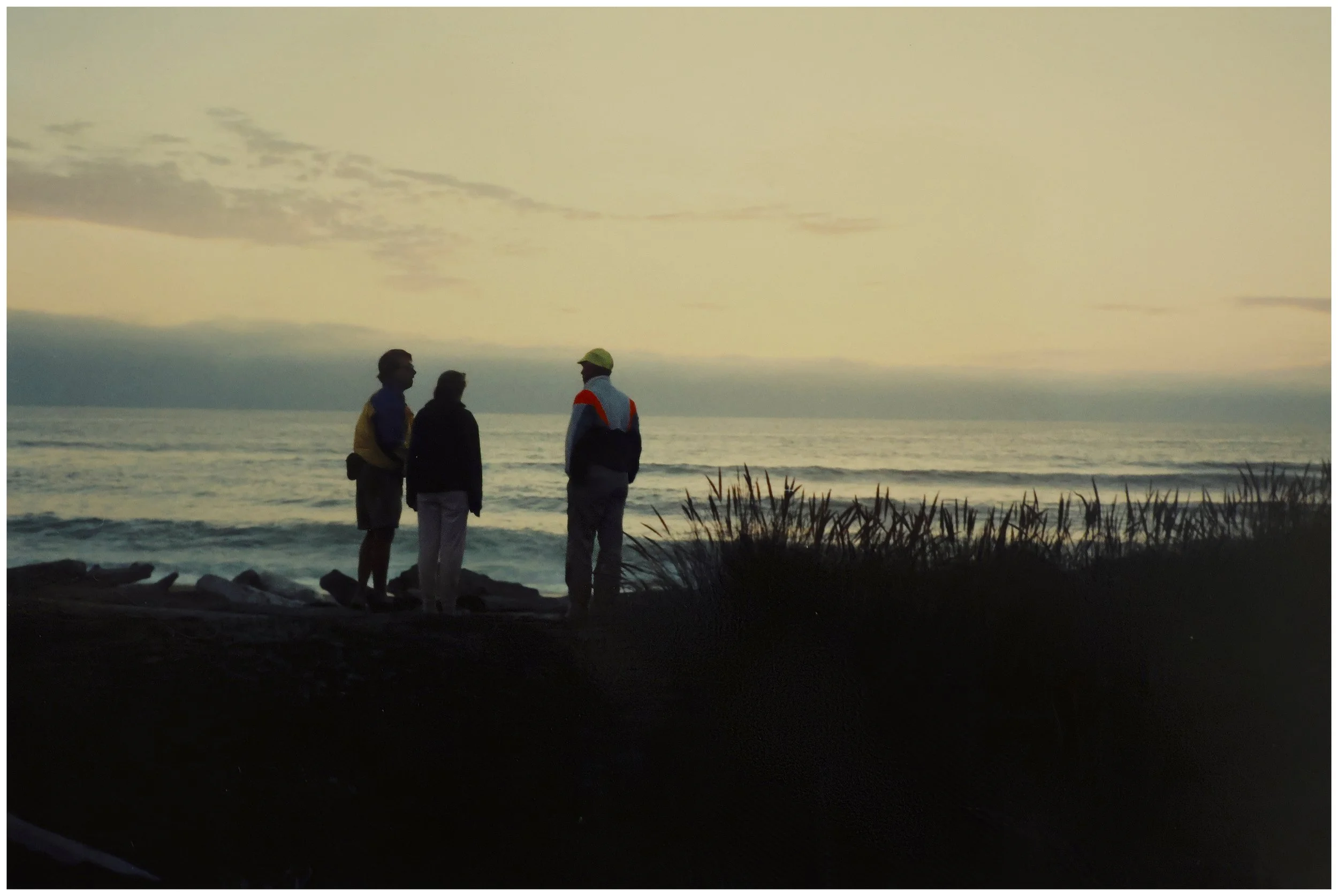 After dinner beach exploring with the gang. Manchester State Beach. Note the indispensable and thoroughly awesome fanny pack that I rocked for the entire tour. (Click image for geotag)