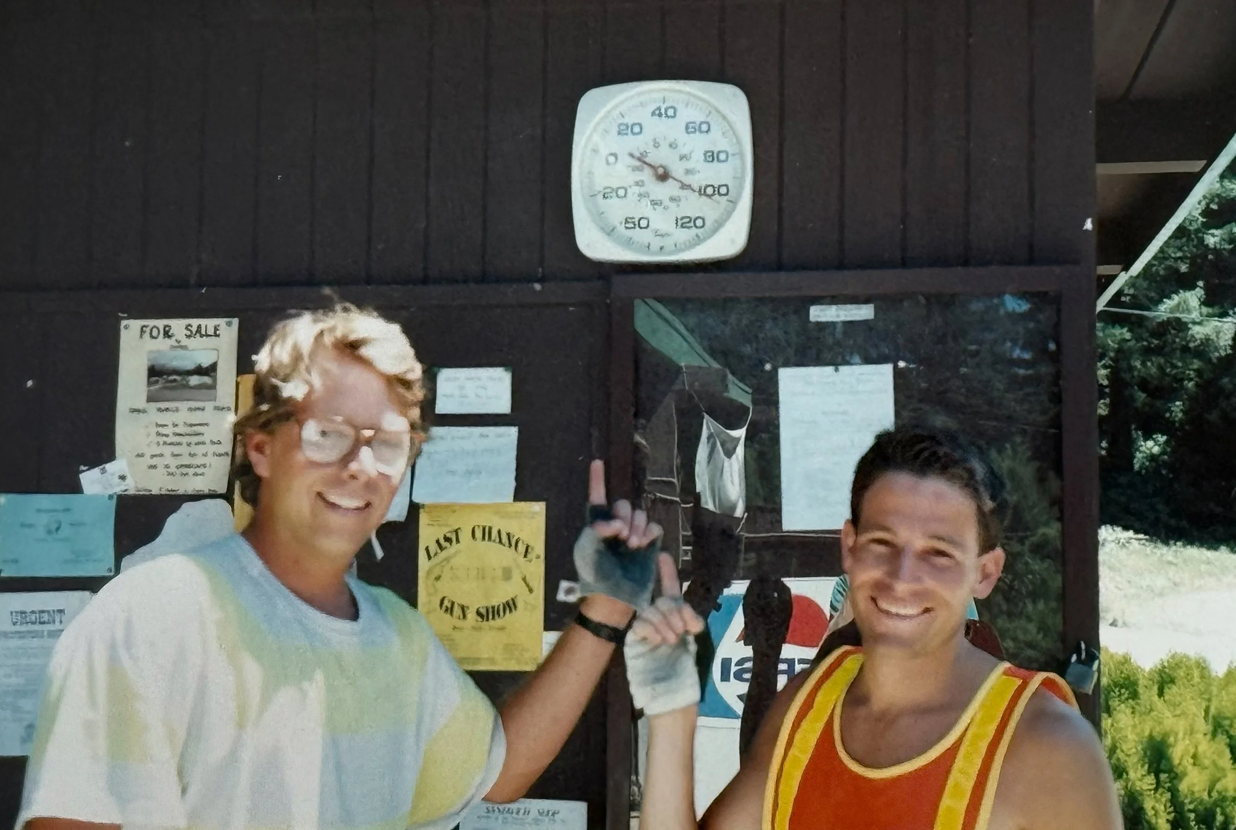 El Scorcho along the Avenue of the Giants.