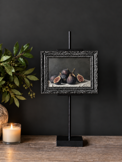 Seasonal Fig | French Black Mould Framed Art