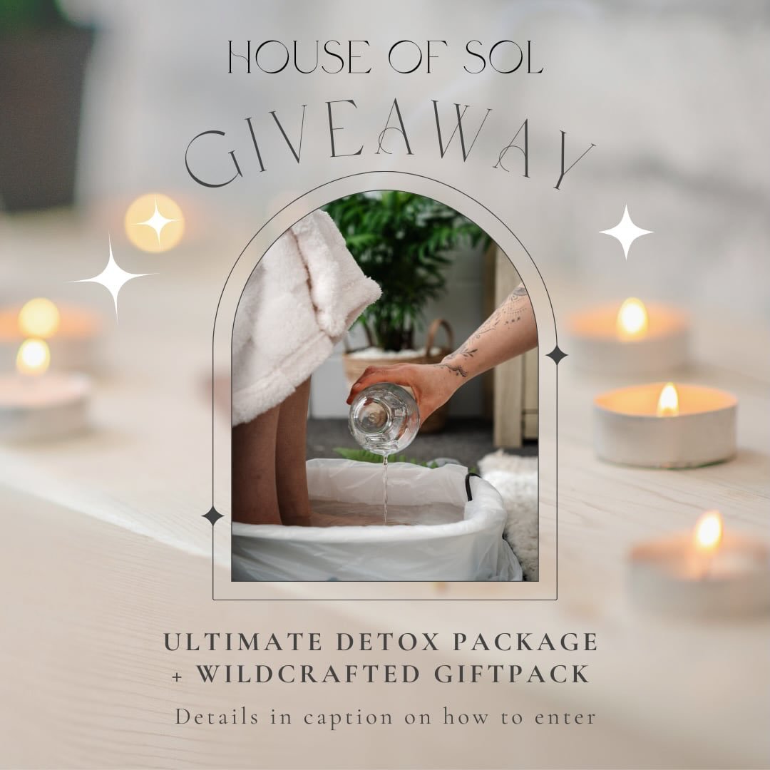✨ GIVEAWAY ✨

To celebrate the season of giving, I&rsquo;ve teamed up with the amazing Kimberli @wildcraftednz to offer you the chance to win an incredible prize valued at $200!! 🎉

We&rsquo;re giving away an Ultimate Detox Package from House of Sol