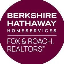 Berkshire Hathaway HomeServices Fox & Roach logo, maroon background