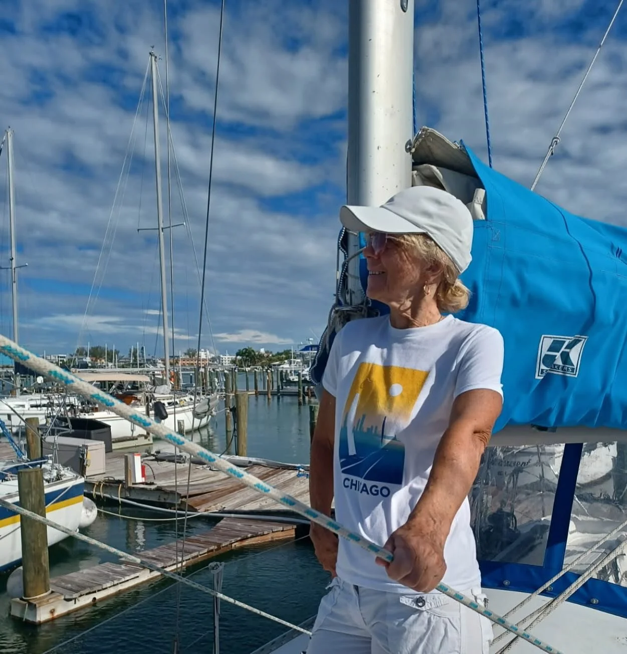 Captain Oleg’s muse and wife Lana
#sail #sailinglife #sailaway #dream #adventure #dreambig #sailboat #yachtcharter