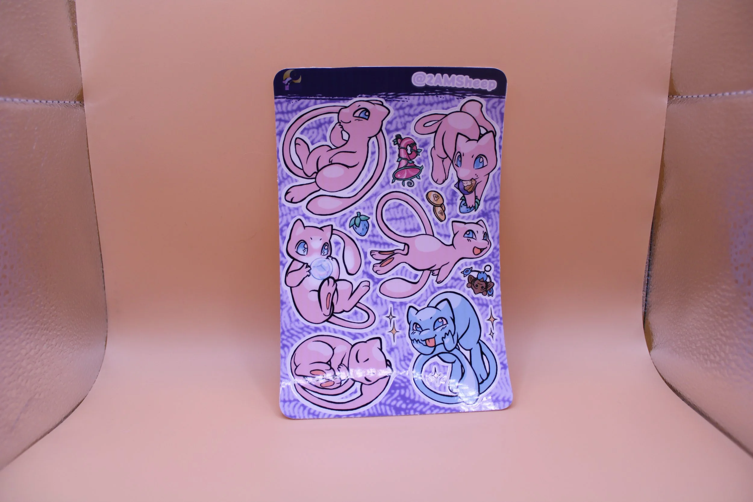 Mew Sticker Sheet