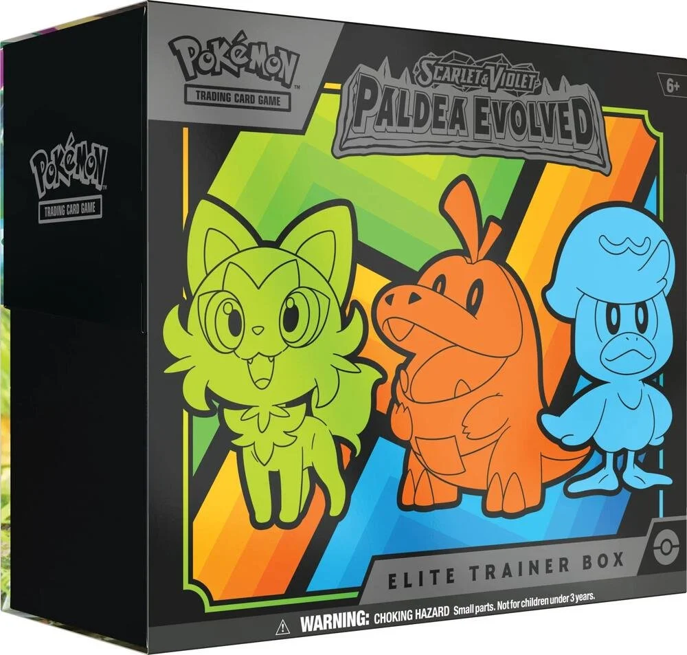 Paldea Evolved Elite Trainer Box without case