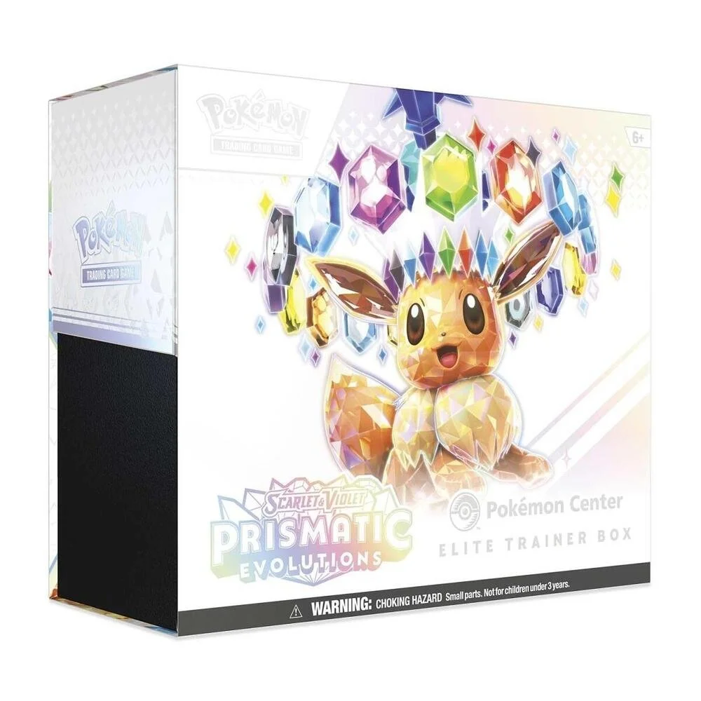 Prismatic Evolutions Pokemon Center Elite Trainer Box without case