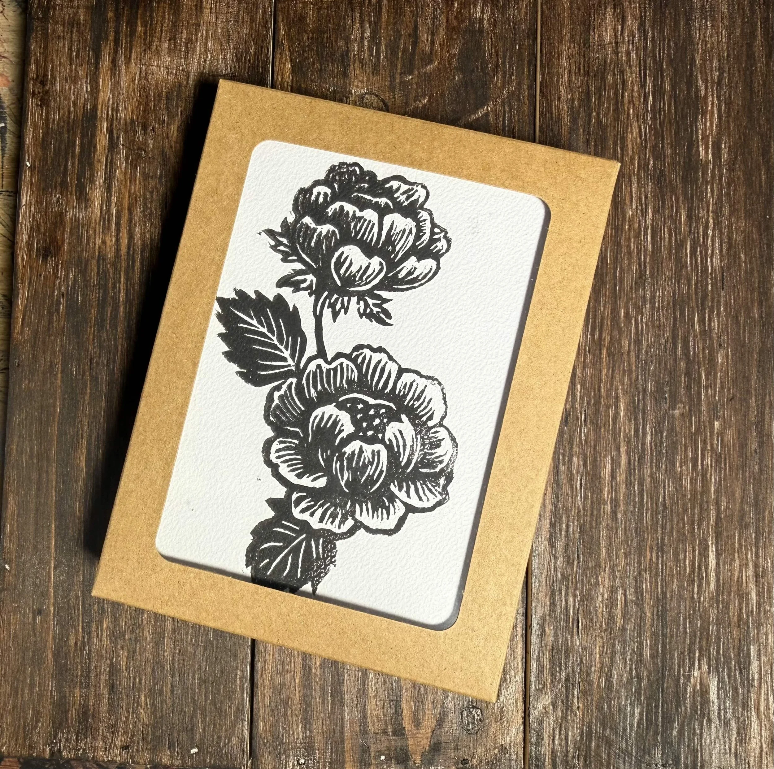 Flower Greeting Card • Set of 10
