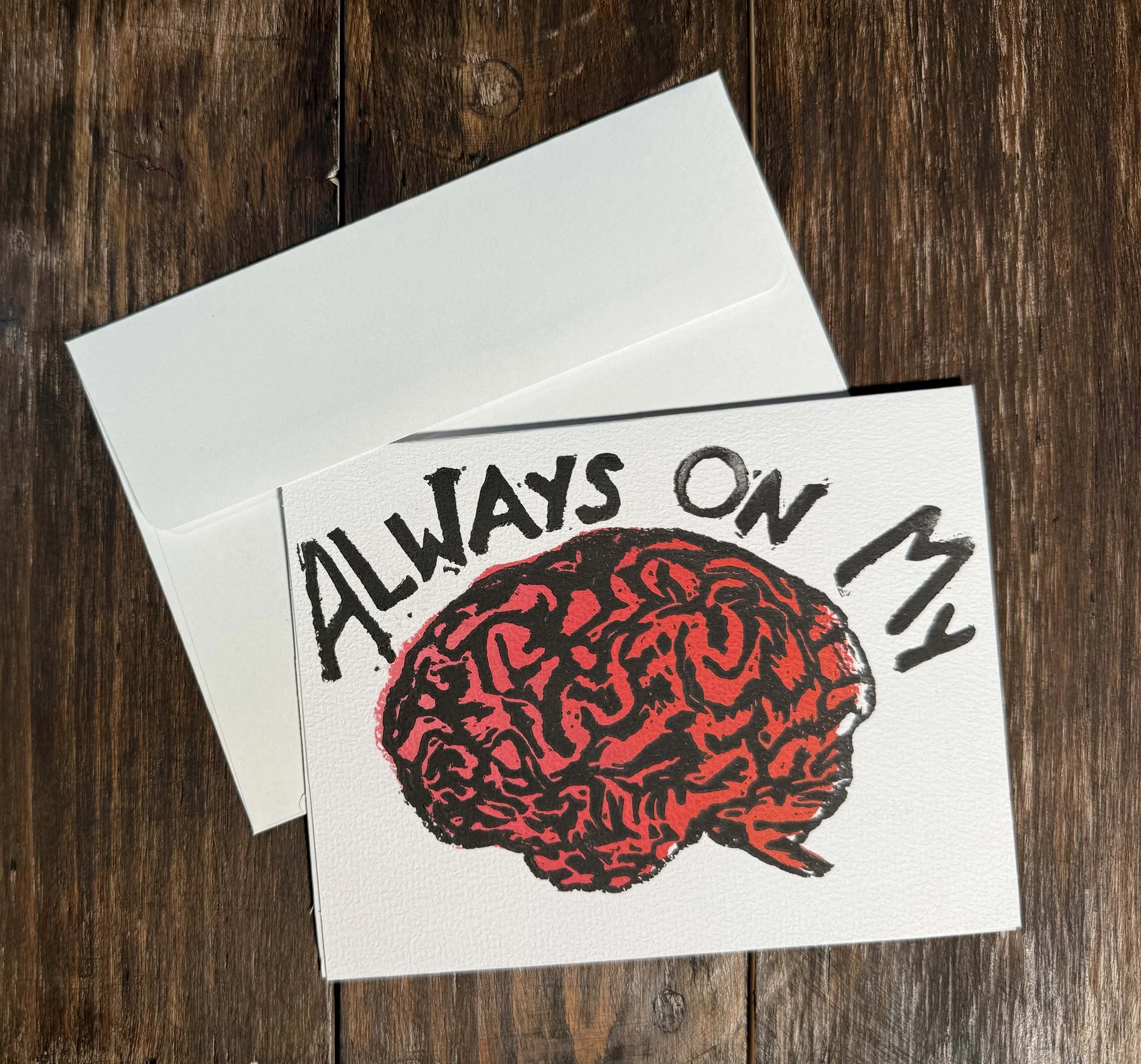 "Always On My Mind" Greeting Card