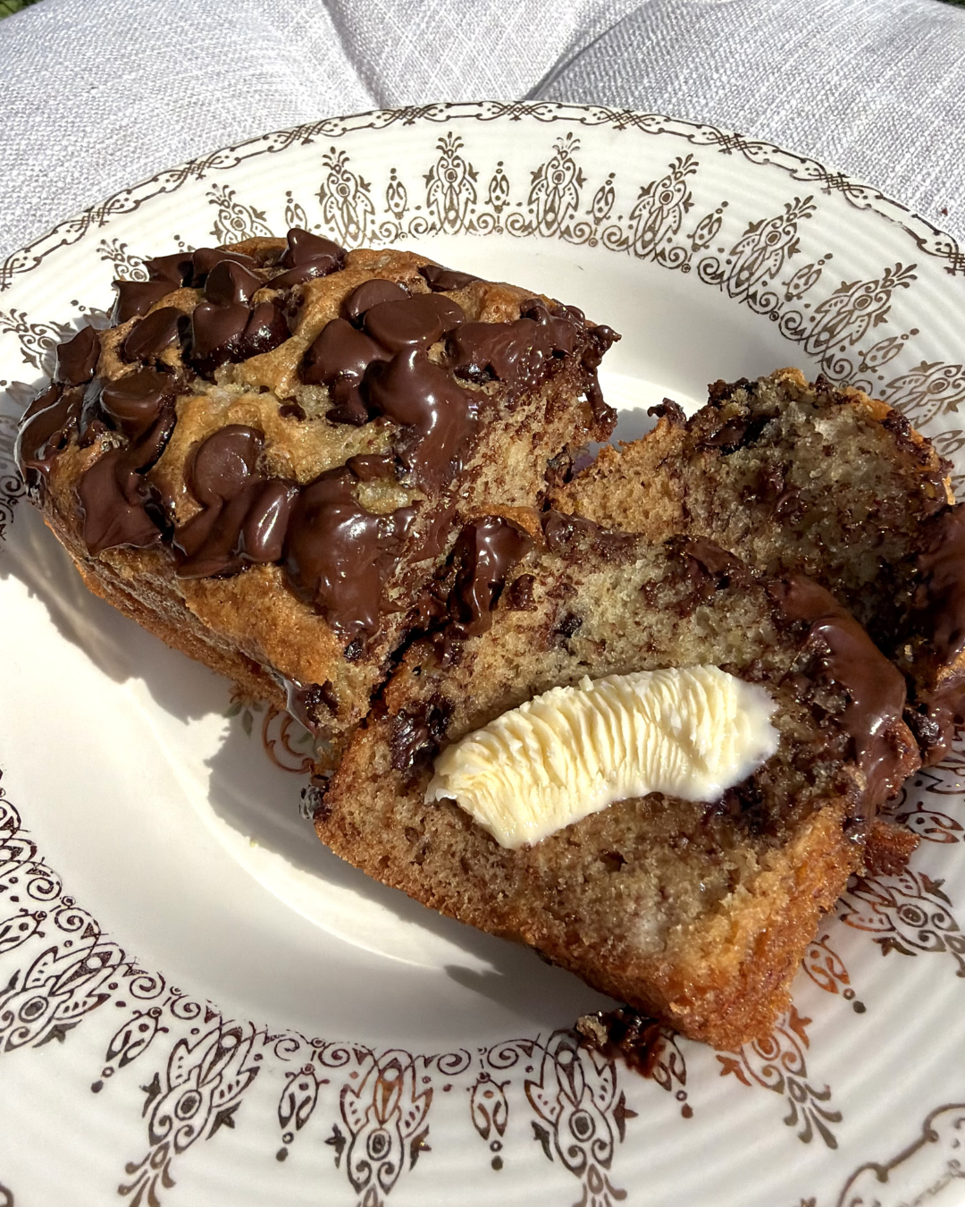 Chocolate Chip Banana Bread:
