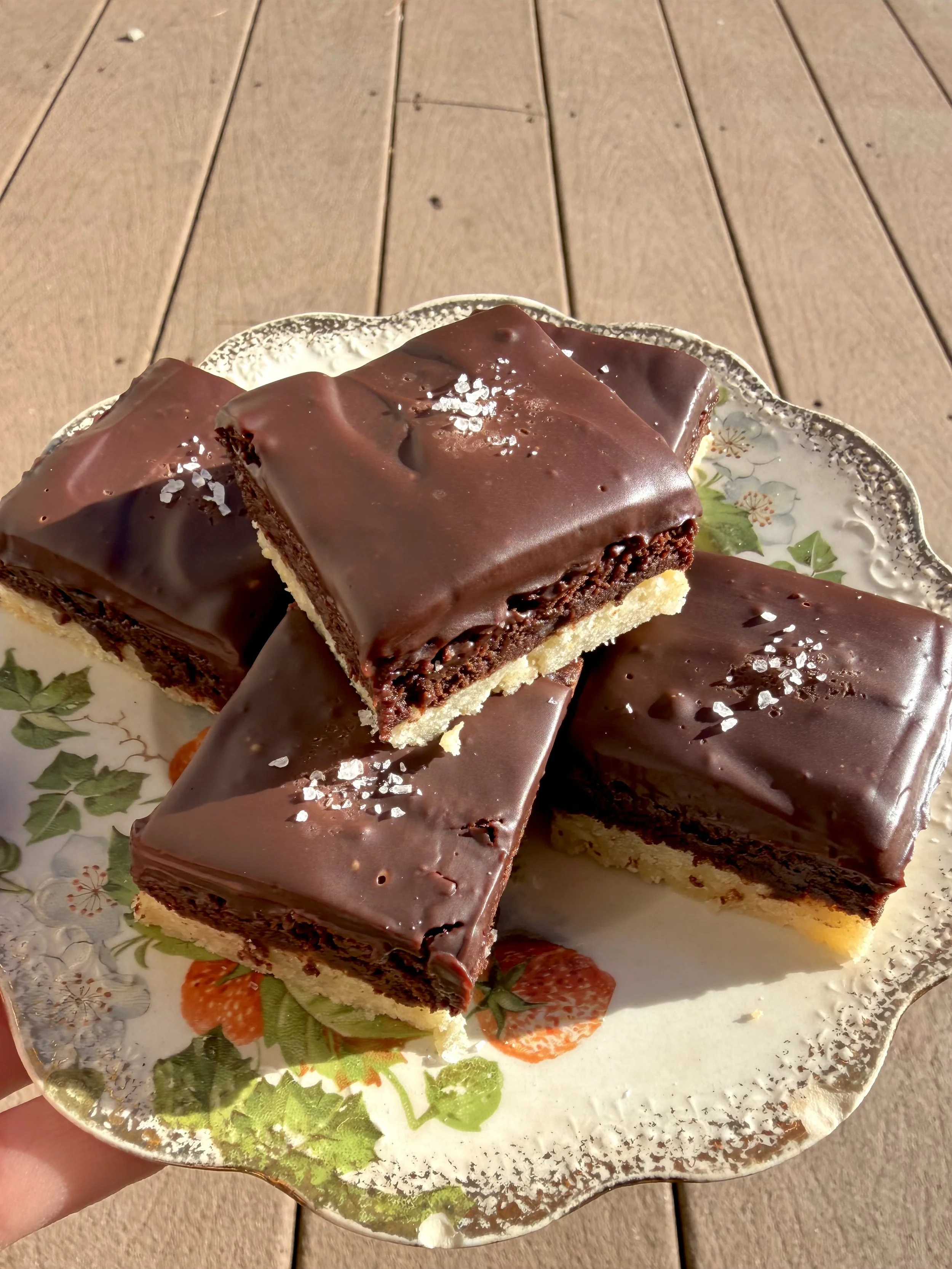 Shortbread Brownie Bars