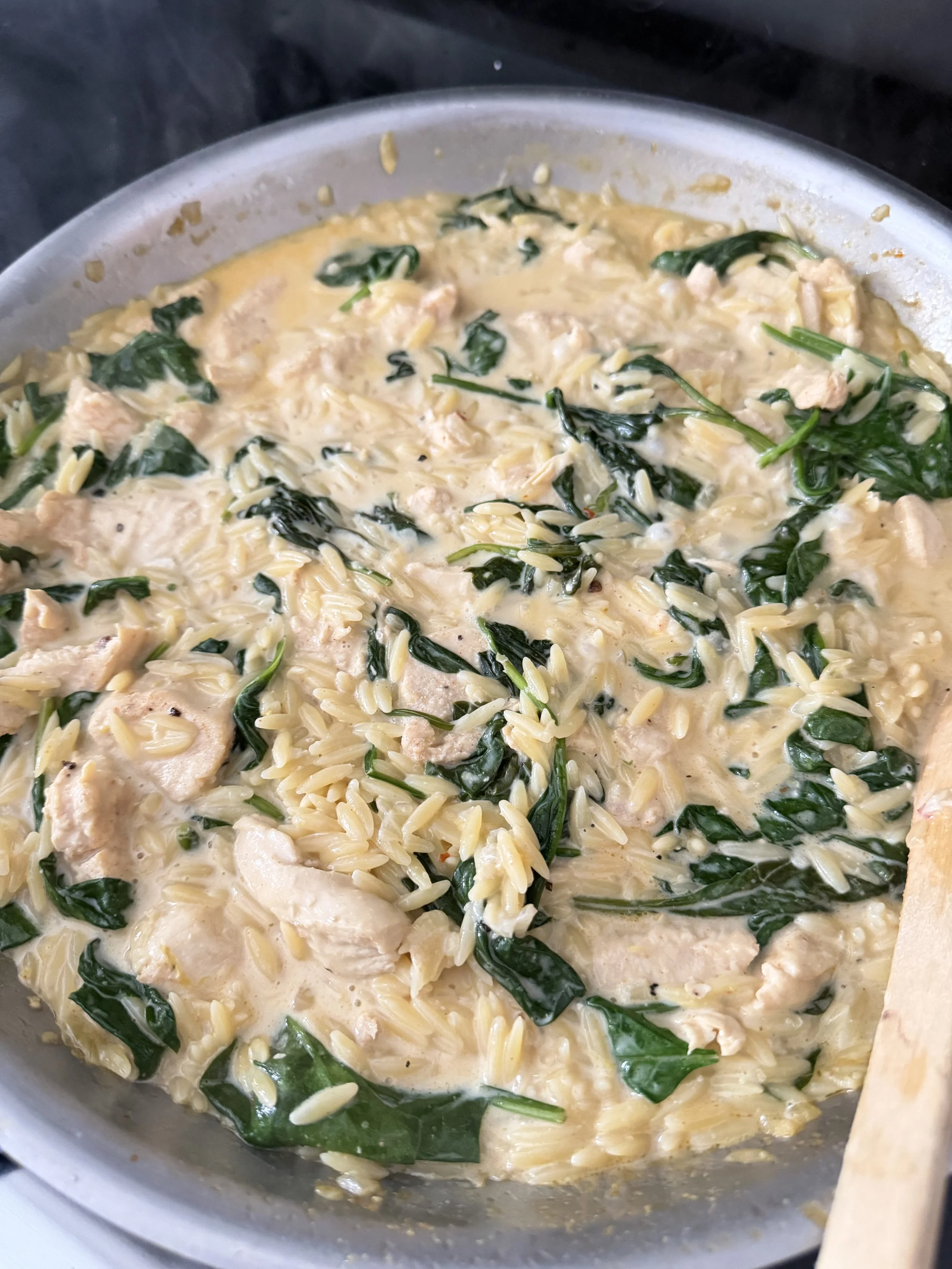 Lemon Orzo & Chicken