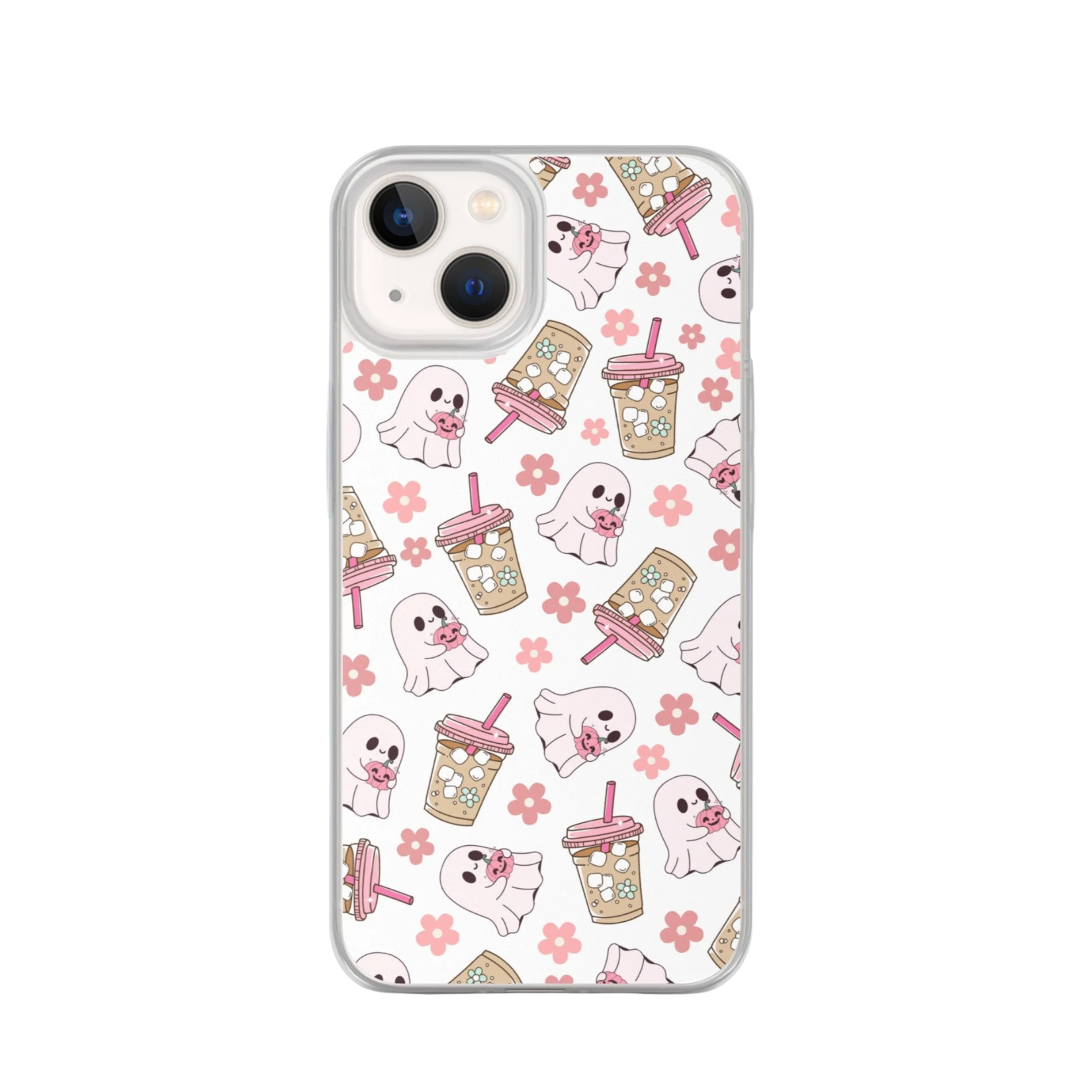Ghosts & Iced Coffee iPhone Case.png