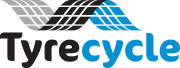 Tyrecycle logo with a stylized tire and the text 'Tyre' in black and 'cycle' in blue.