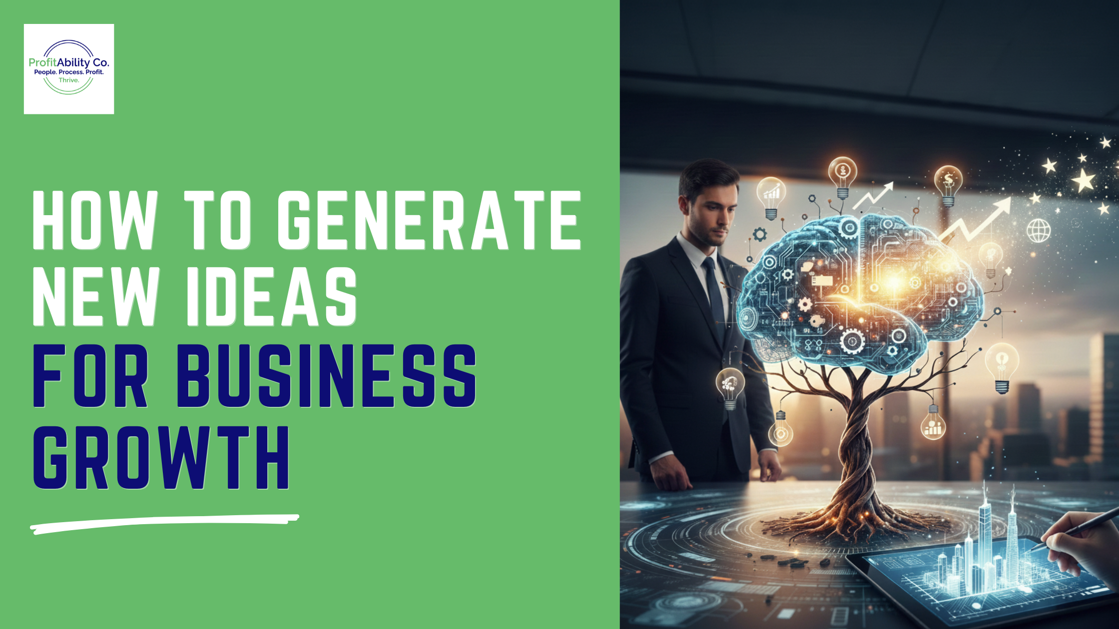 How to Generate New Ideas for Business Growth