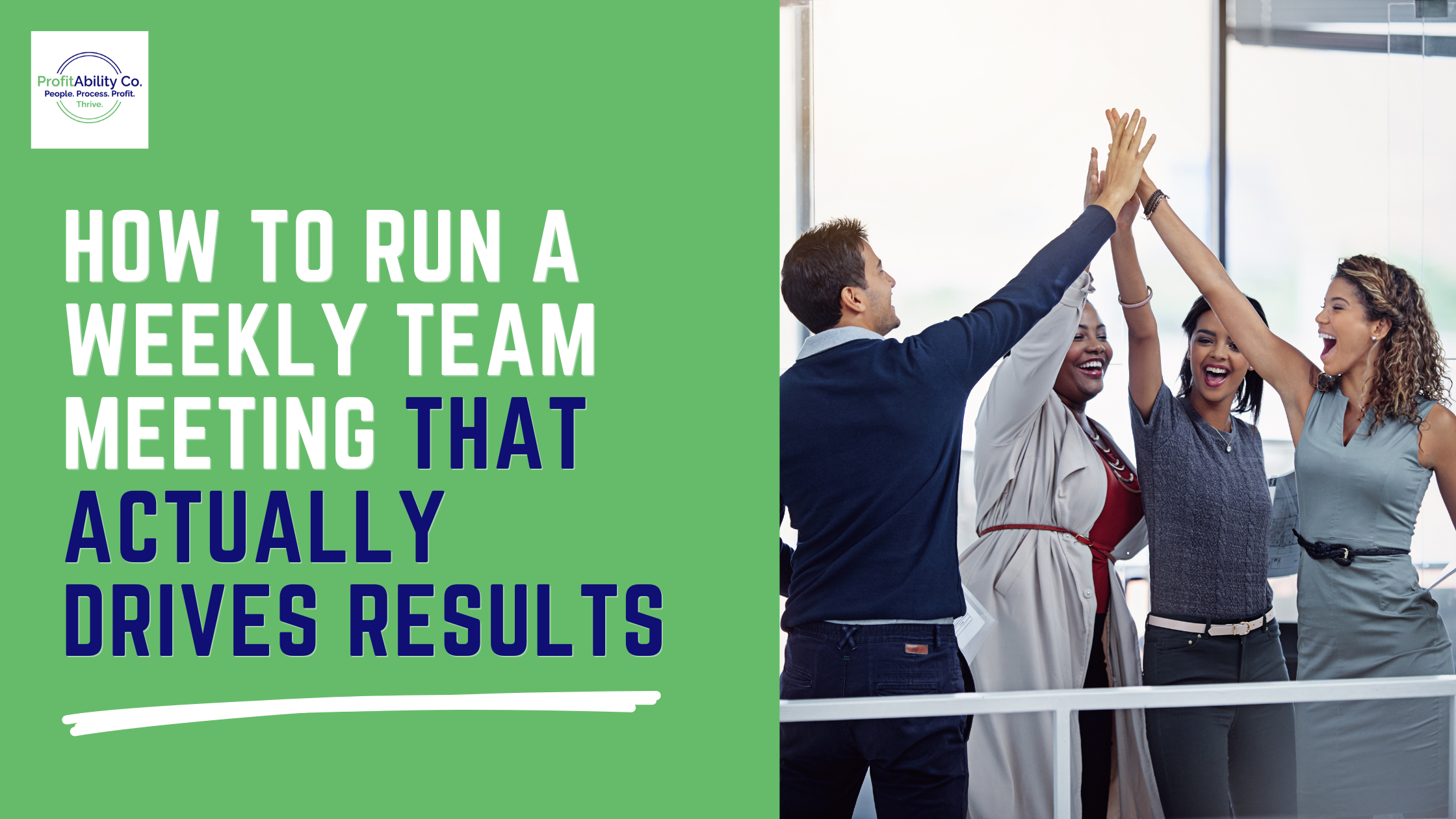 How to Run a Weekly Team Meeting That Actually Drives Results