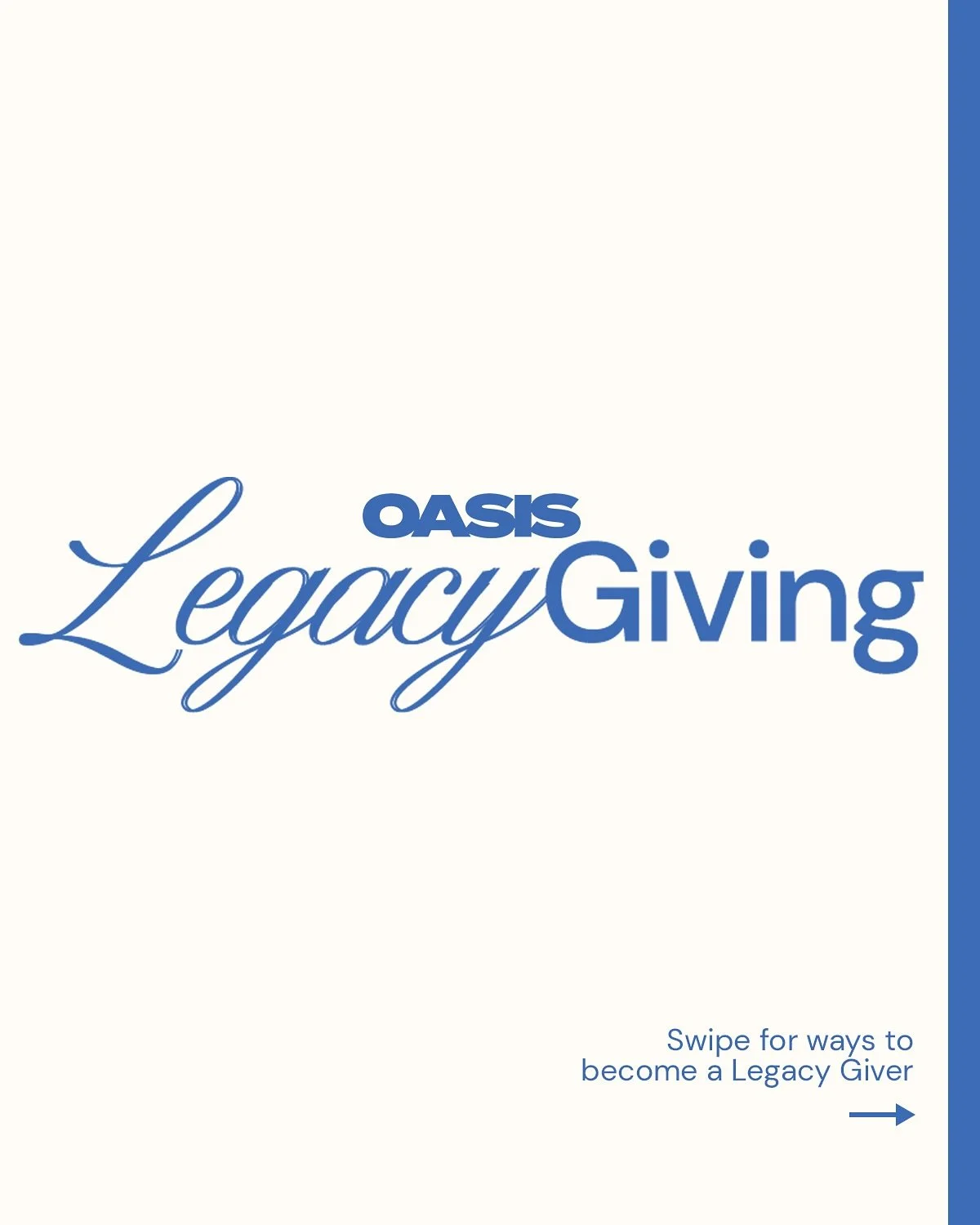 Give like it matters 💙 generosity is both a pathway of faith and an investment into lasting impact!