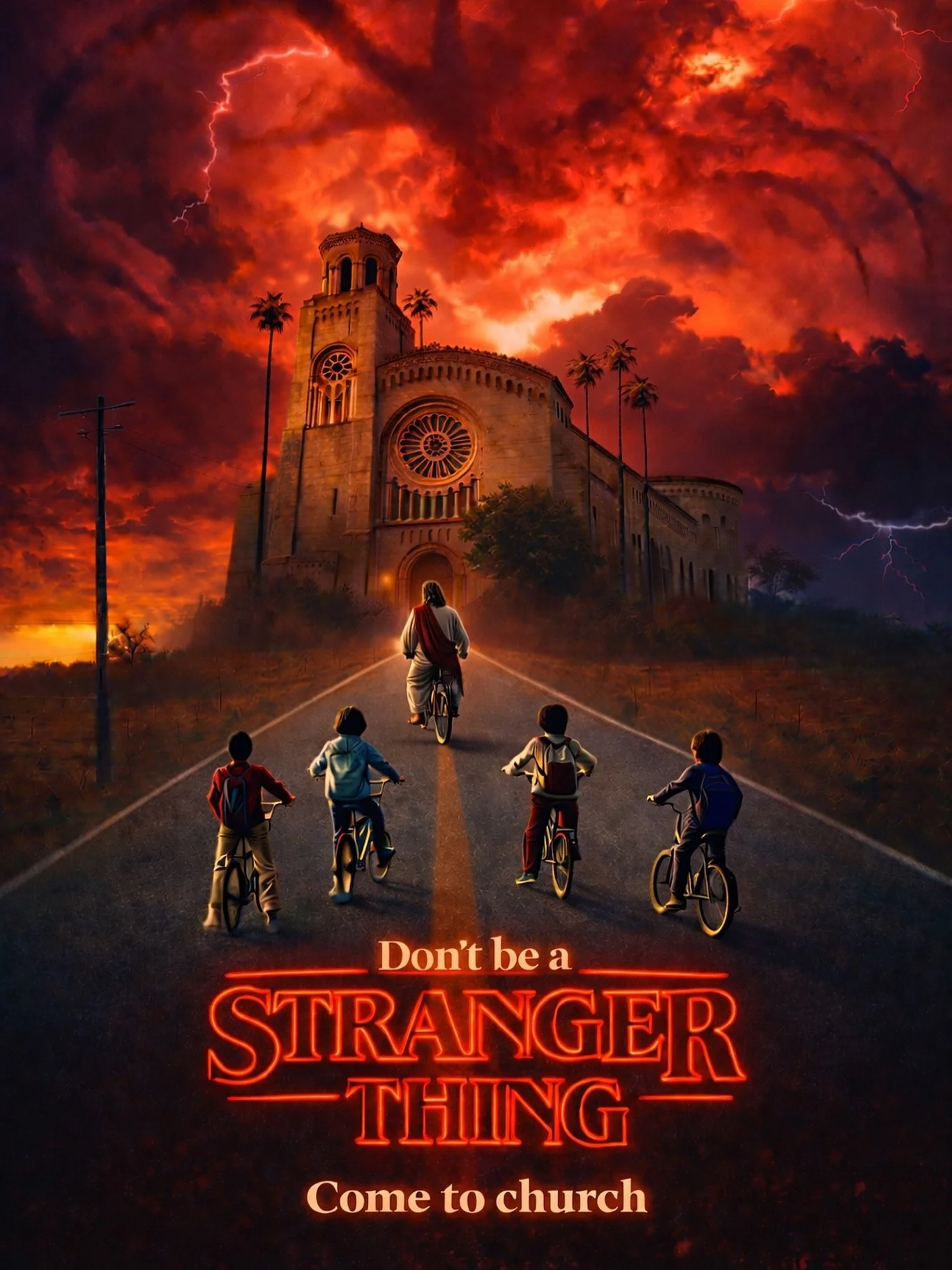 Is your life upside down? Come to church to get it right side up 🙂&zwj;↕️ See you Sunday!