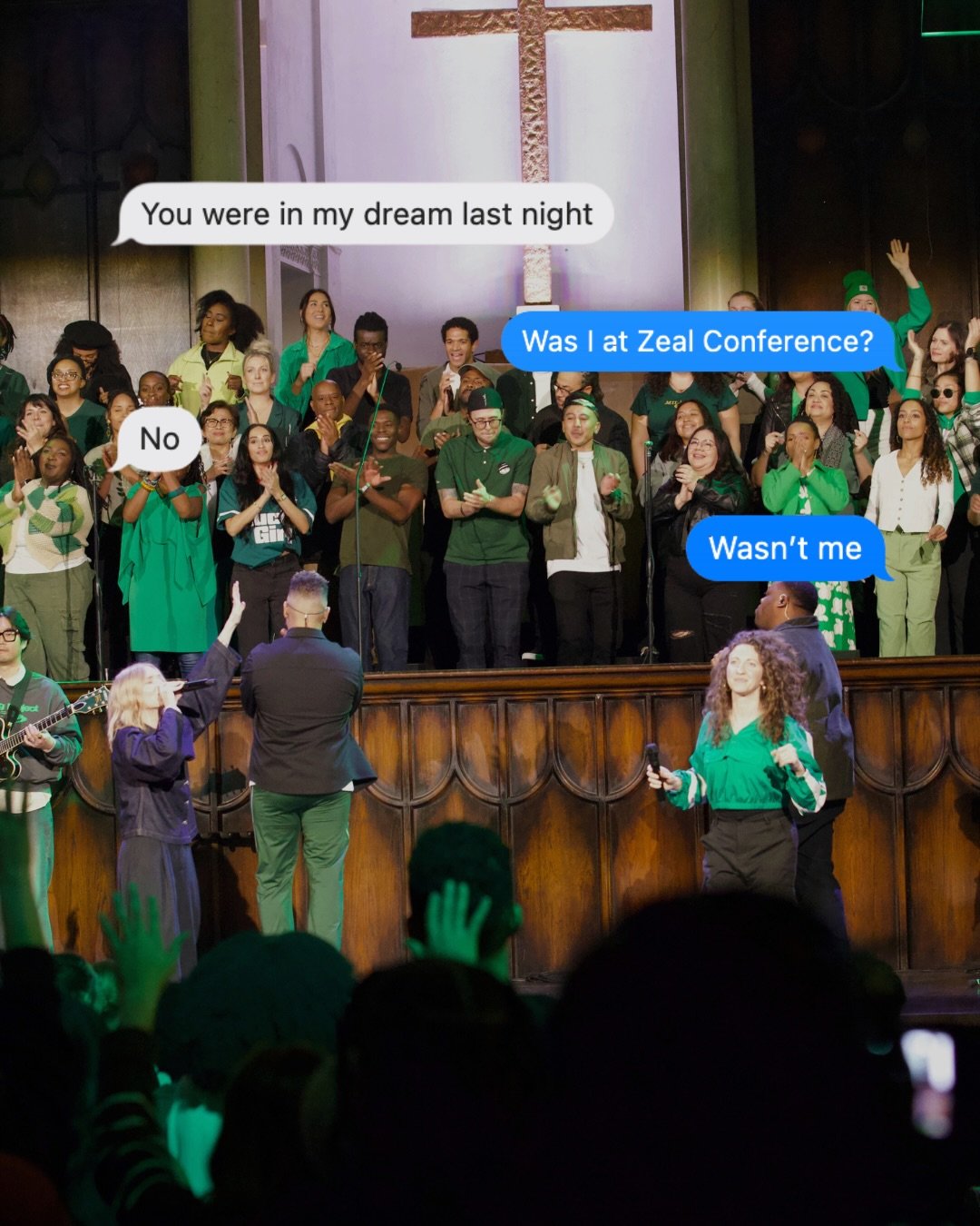 Wasn&rsquo;t me 🙂&zwj;&harr;️🤷&zwj;♂️ SEE YOU TOMORROW AT 7PM TO KICK OFF ZEAL CONFERENCE 
Haven&rsquo;t registered? Click the link in our bio &amp; register for free!