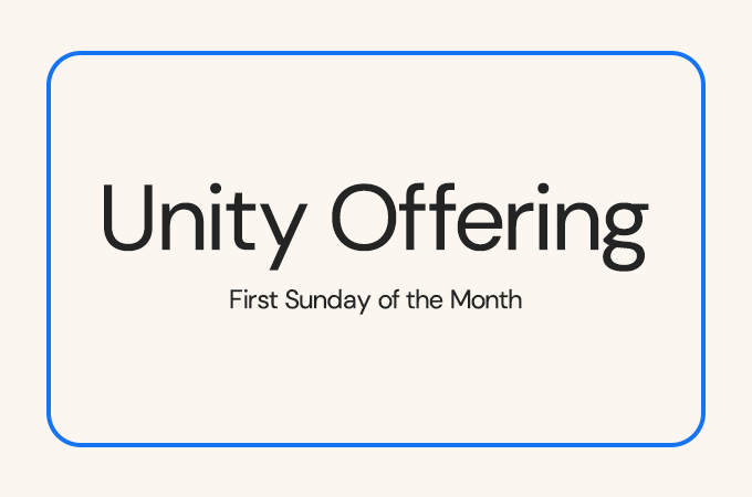 Unity Offering