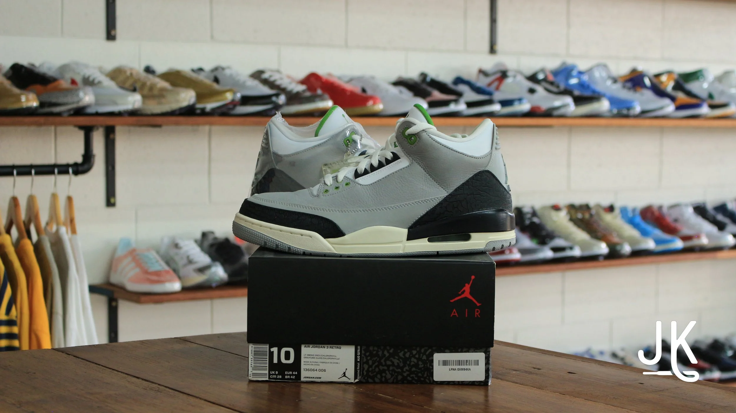 Jordan 3 Retro "Chlorophyll"