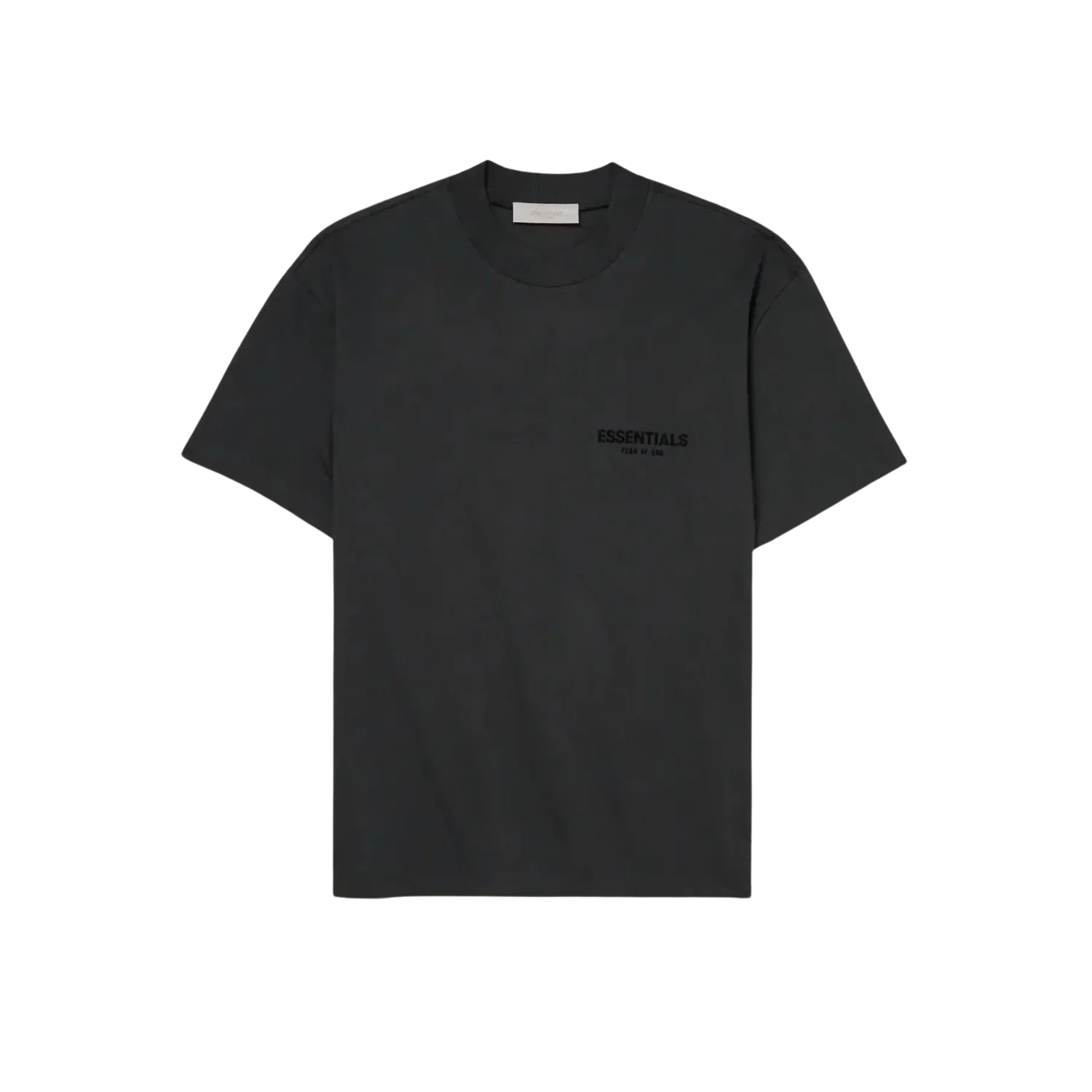 FEAR OF GOD ESSENTIALS BLACK STRETCH LIMO T-SHIRT