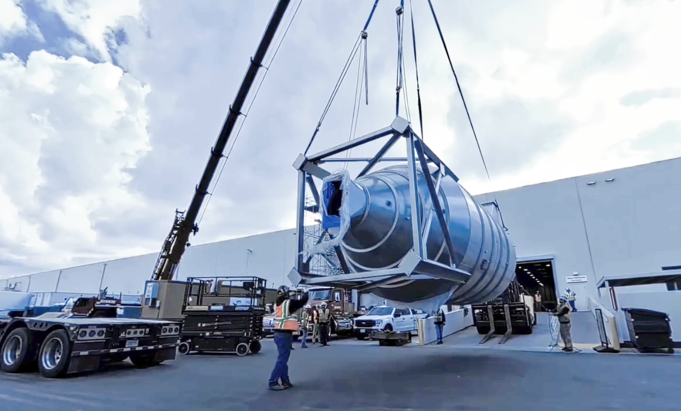 Offloading Cylinder Tanks
