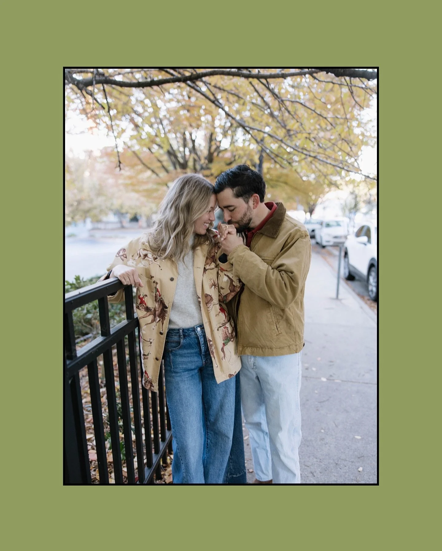 Autumn lovebirds in Winston Salem🕊️&hearts;️

#ncweddingphotographer #ncweddingphotography #engagementsession #charlestonweddingphotographer #intimatewedding #ncengagementphotographer