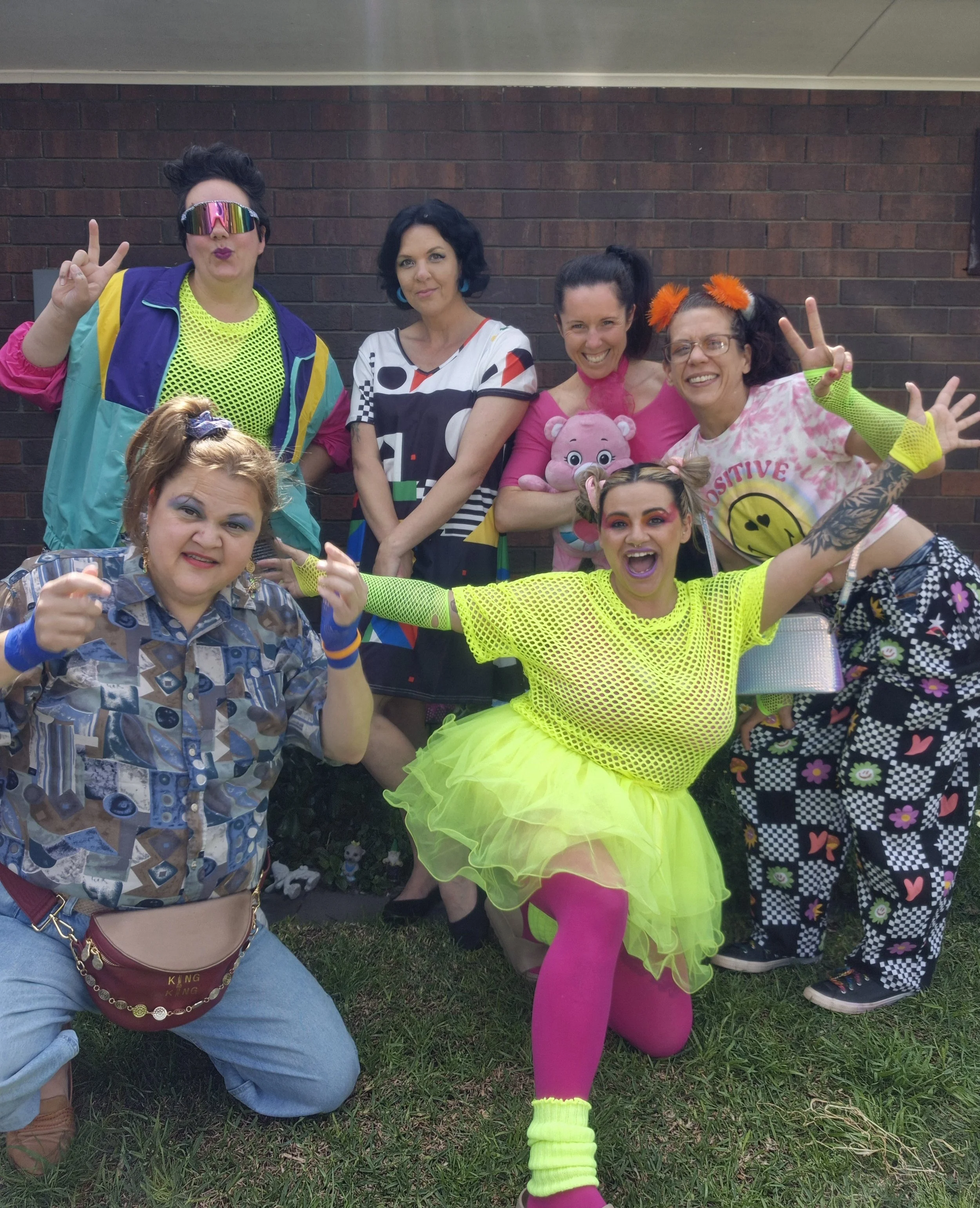 School Mums having fun