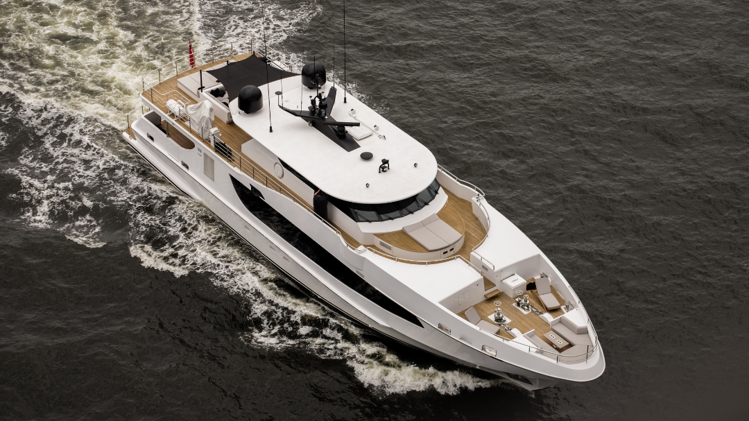 Boat wrap in Ford Lauderdale