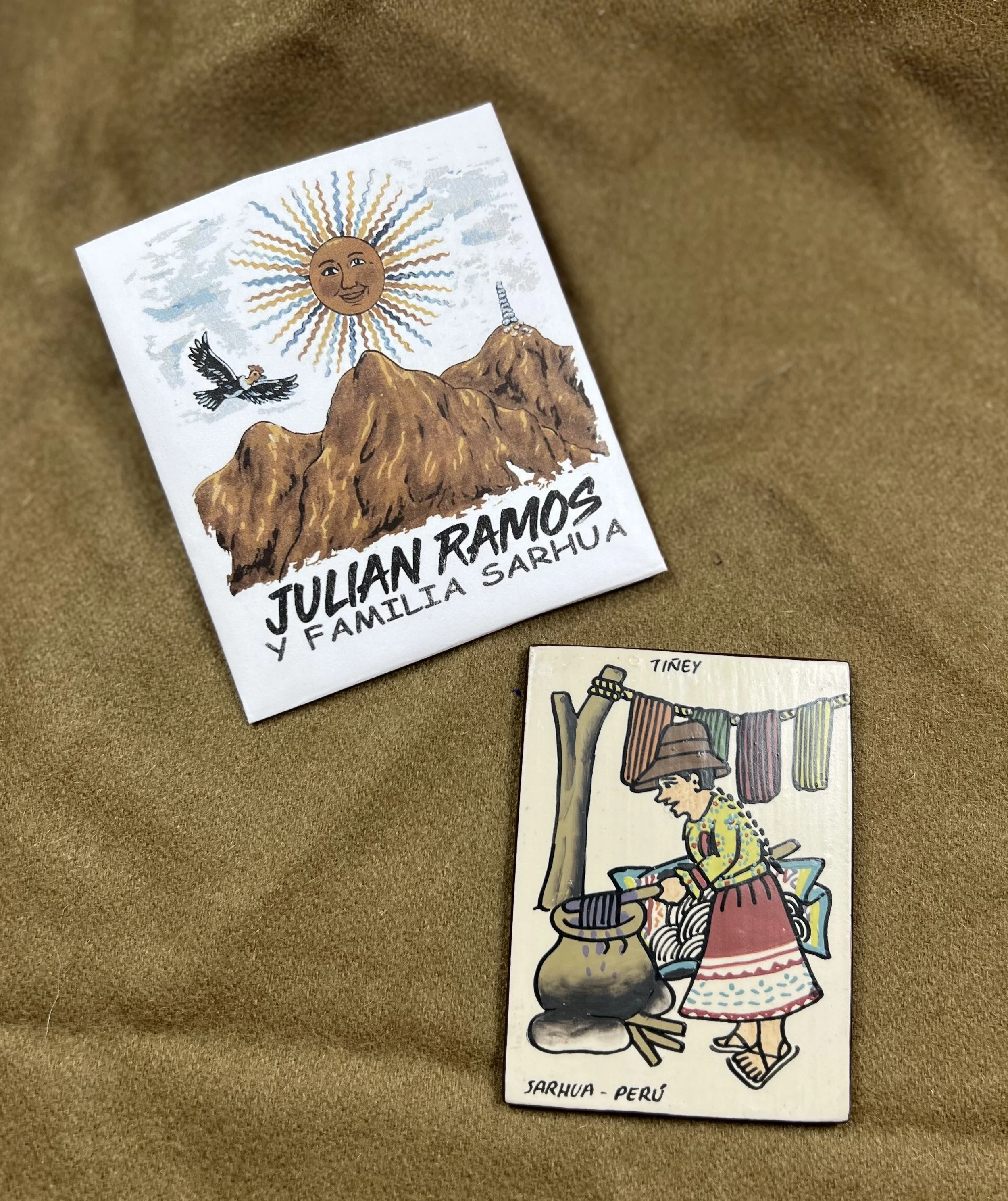 Sarhua Art Magnet  -  A