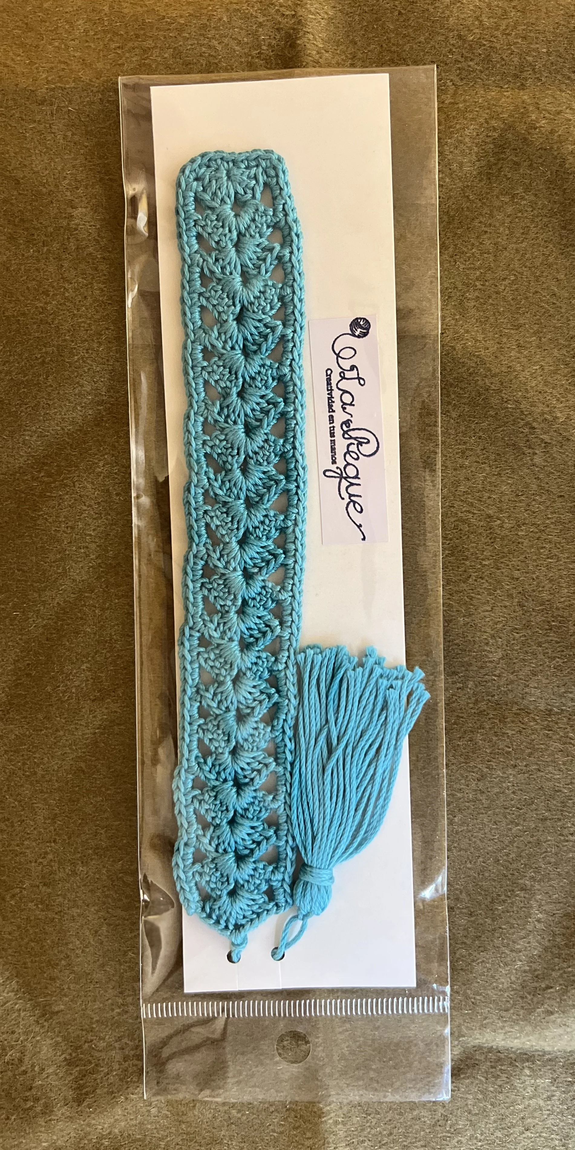 Crocheted bookmark - C