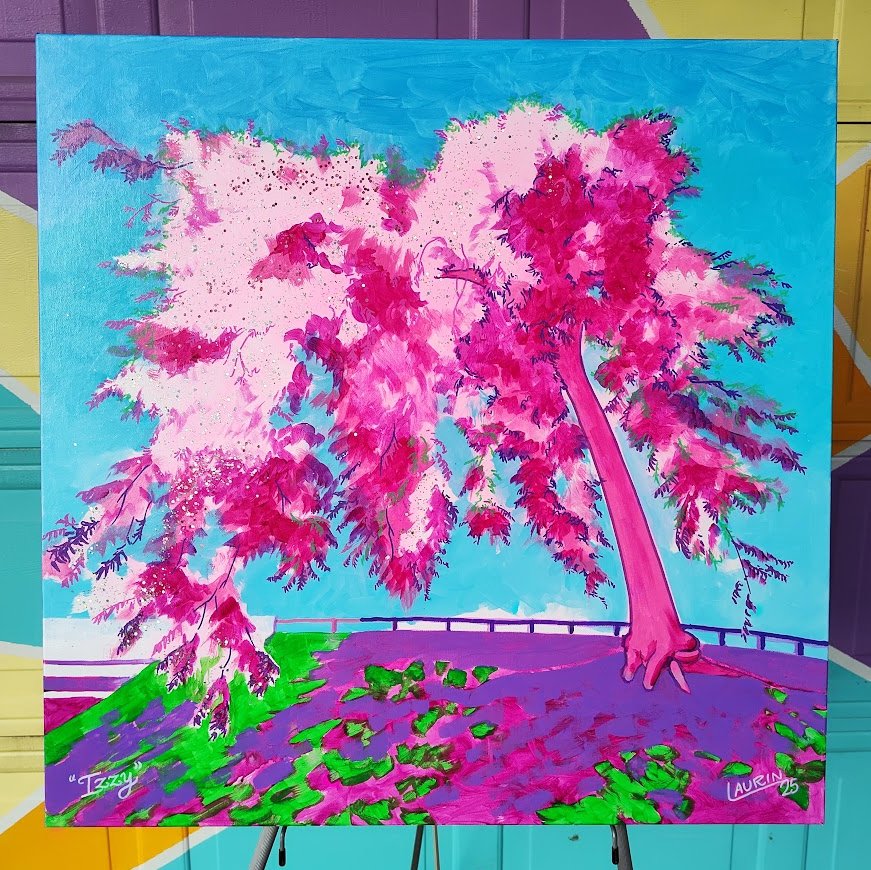 "Izzy" Part of the Deciduous Divas series featuring select trees in the Lewisville, Texas parks system.