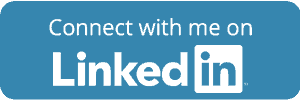 Blue LinkedIn logo with white text that says 'Connect with me on LinkedIn'
