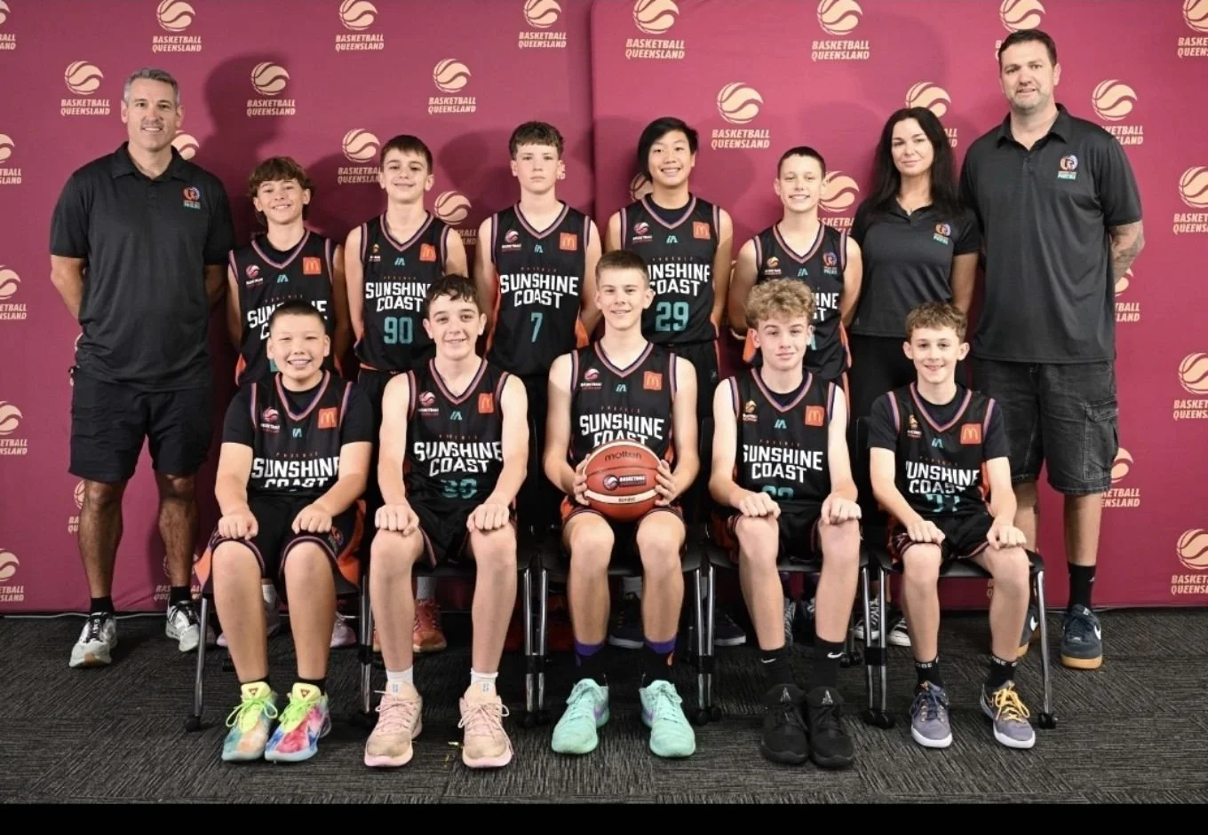 U14 Boys Sunshine Coast Phoenix Basketball Season Complete