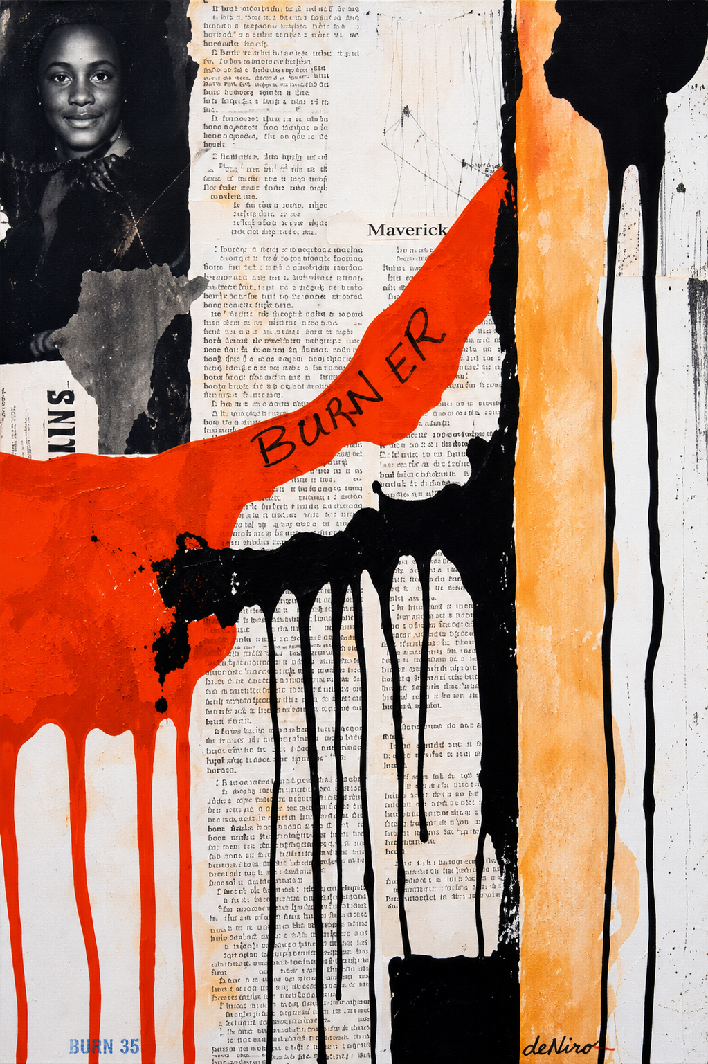Bold Expressions Mixed Media Artwork