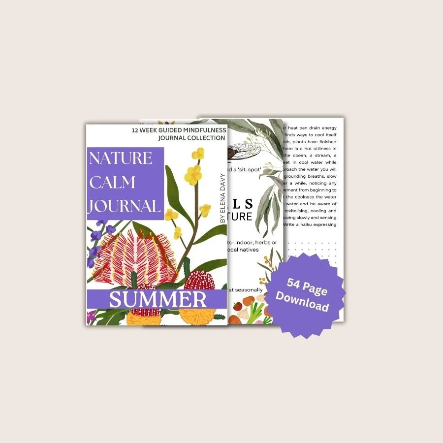 SUMMER| Nature Calm Journal DIGITAL DOWNLOAD