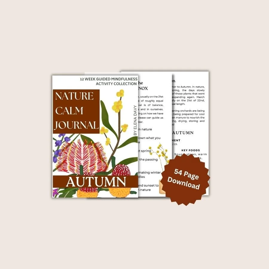 AUTUMN | Nature Calm Journal DIGITAL DOWNLOAD