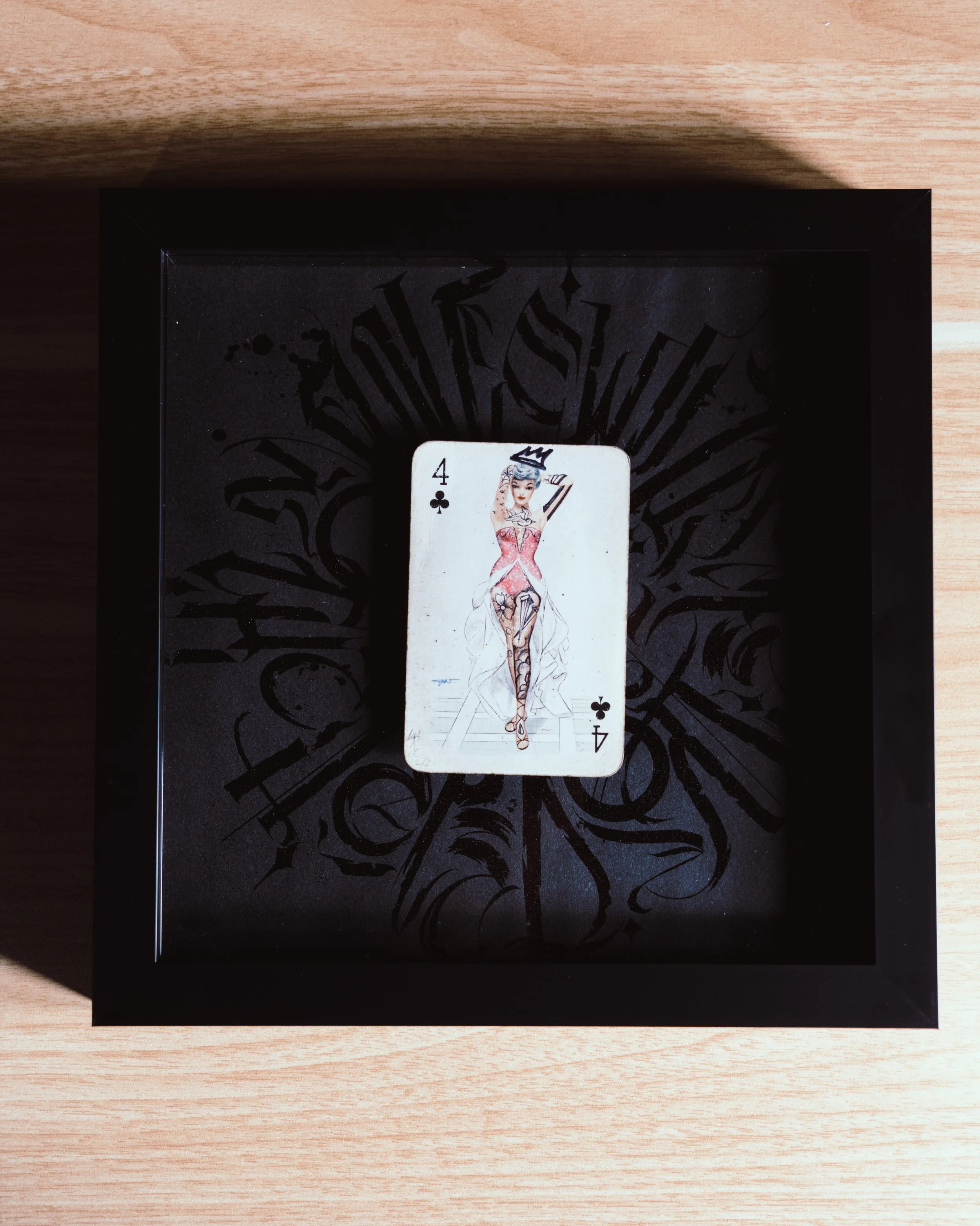 4 OF CLUBS - #20 - BLXK ED.